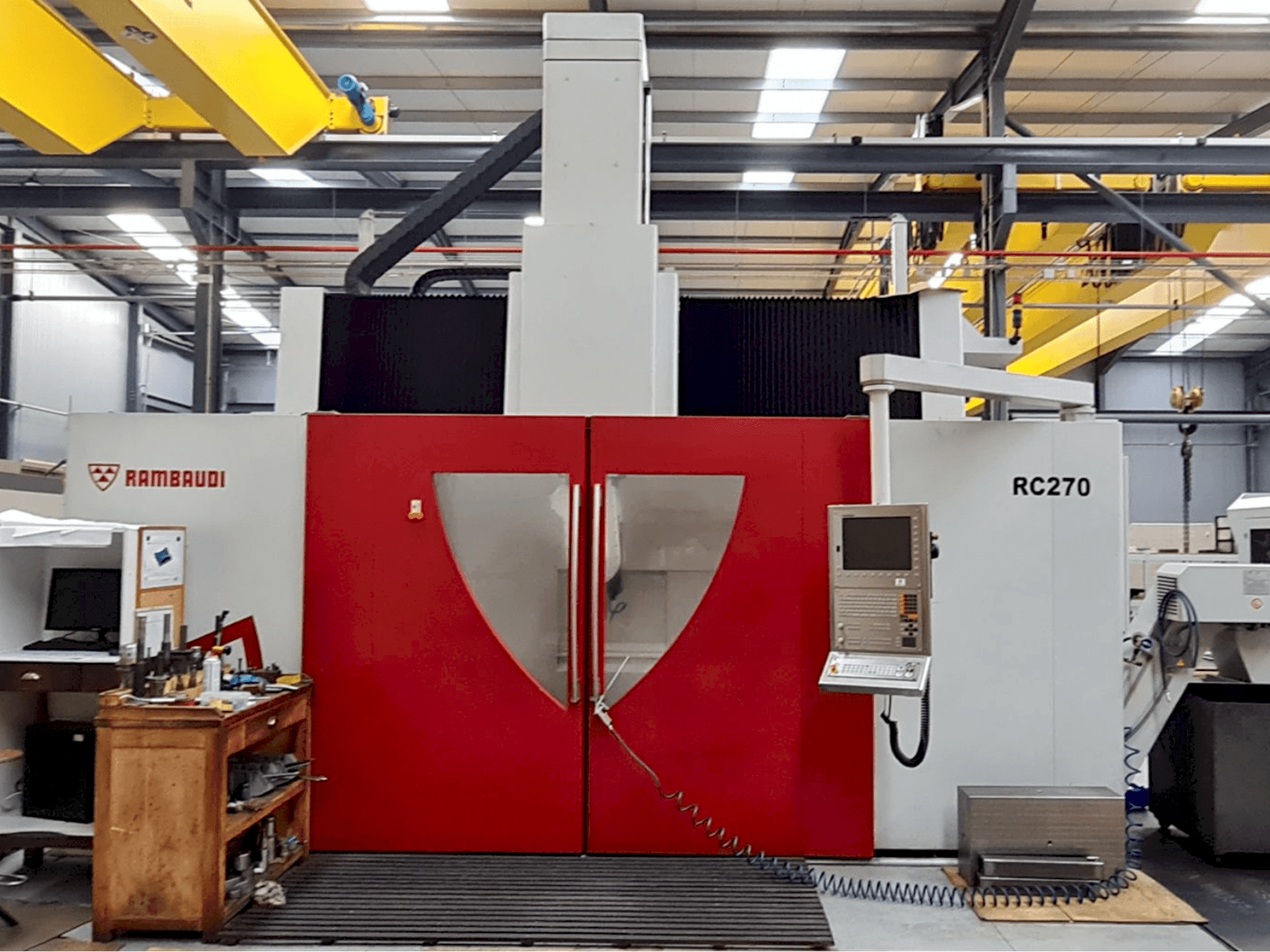 Rambaudi RC 270 Mašinos vaizdas iš priekio