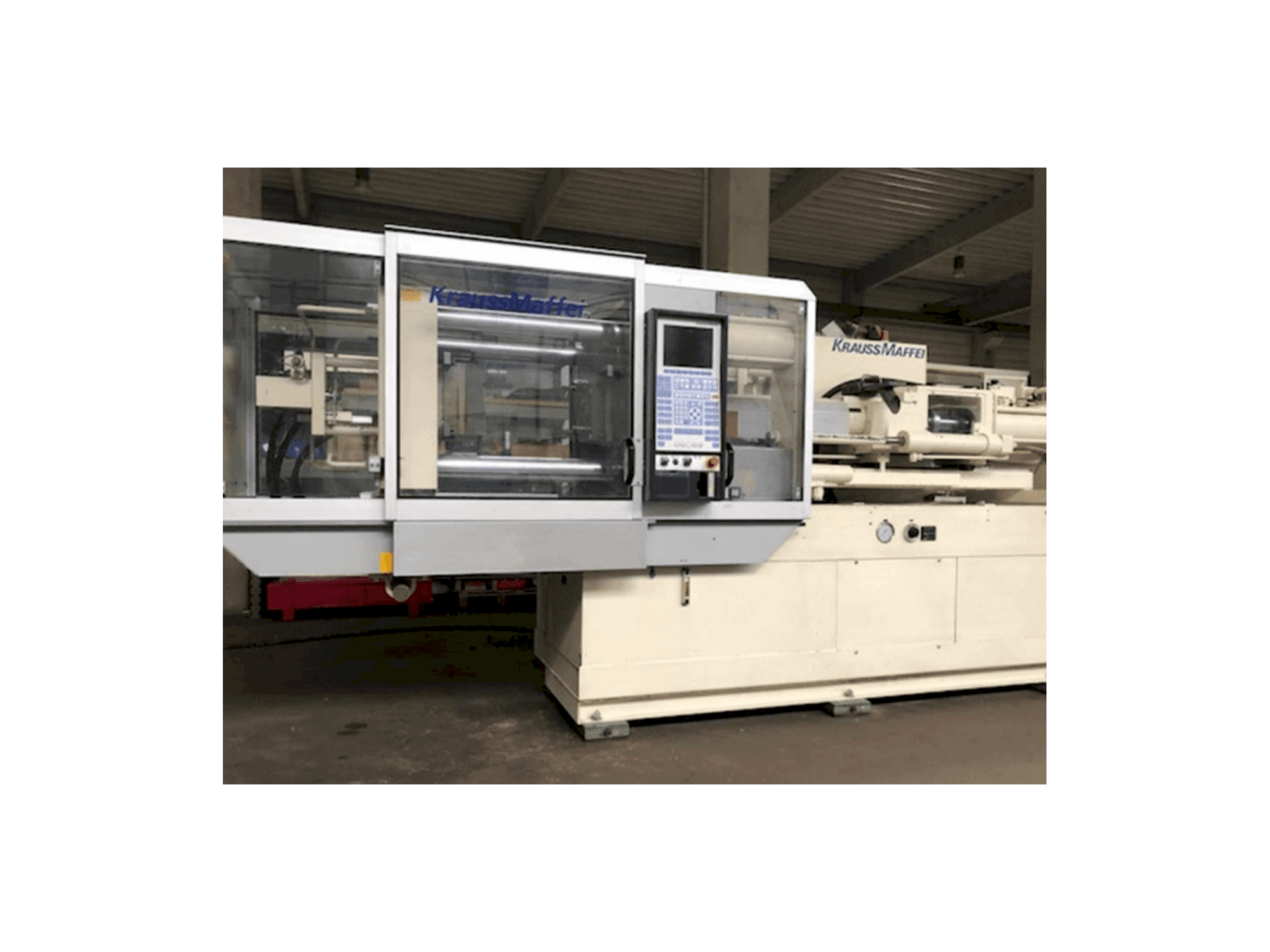 Krauss Maffei 150-700 C2 Mašinos vaizdas iš priekio