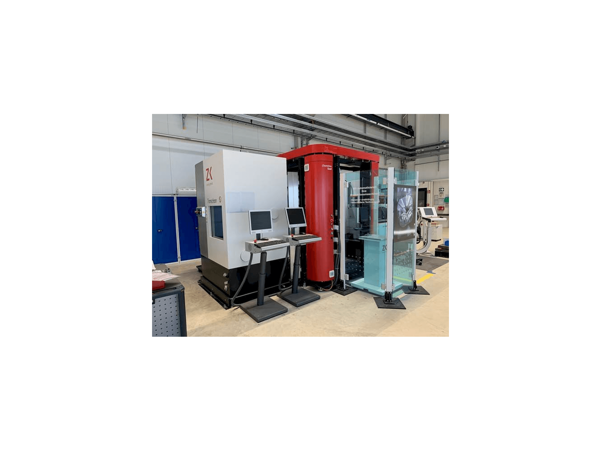 Zimmer+Kreim Chameleon Quad + Transclean Mašinos vaizdas iš priekio