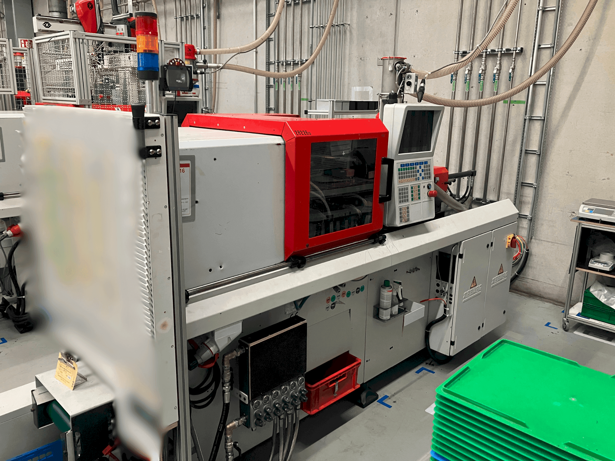 Arburg Allrounder 270 S 250-60 Mašinos vaizdas iš priekio