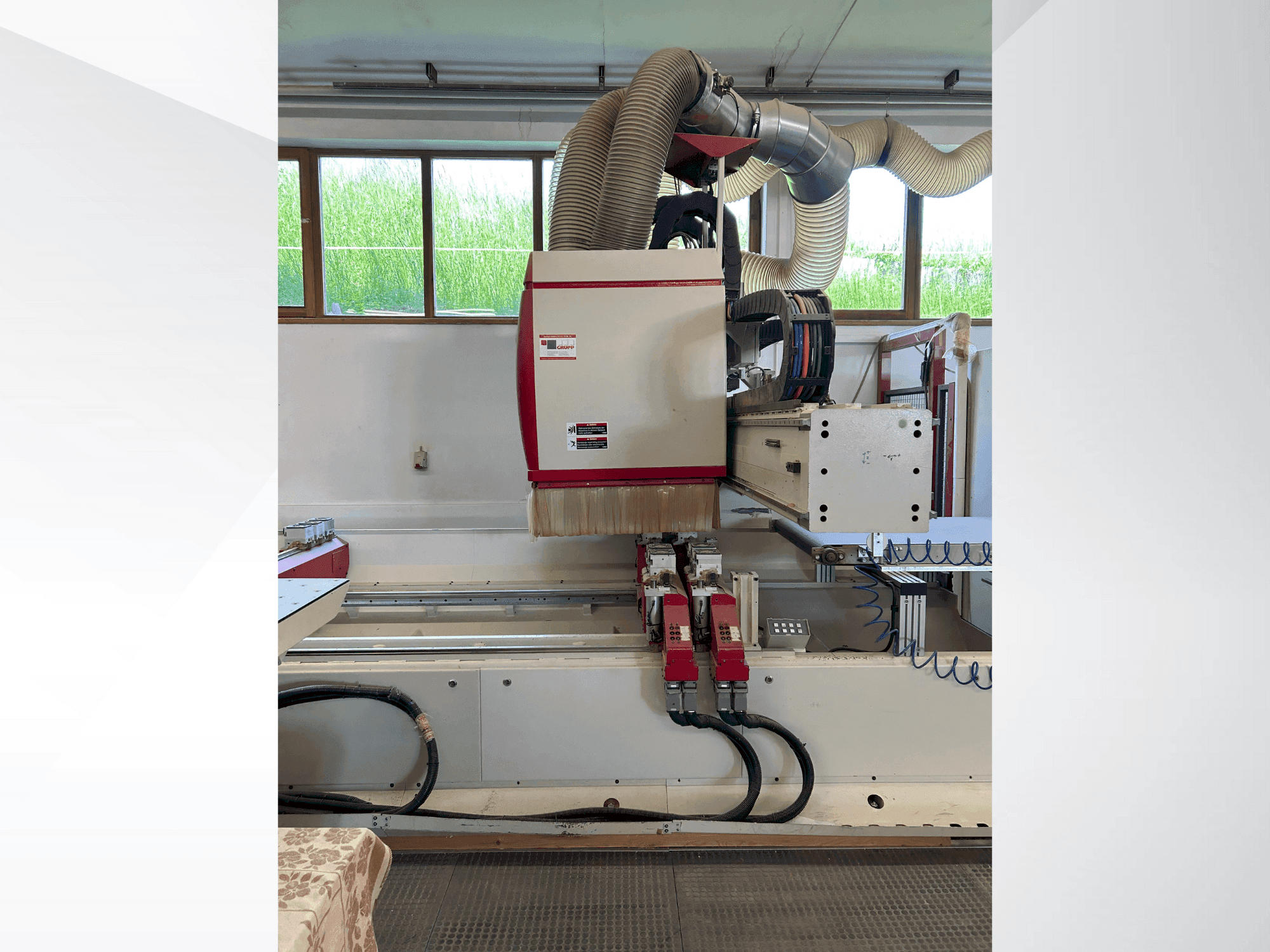 IMA BIMA CUT 120/240 Mašinos vaizdas iš priekio