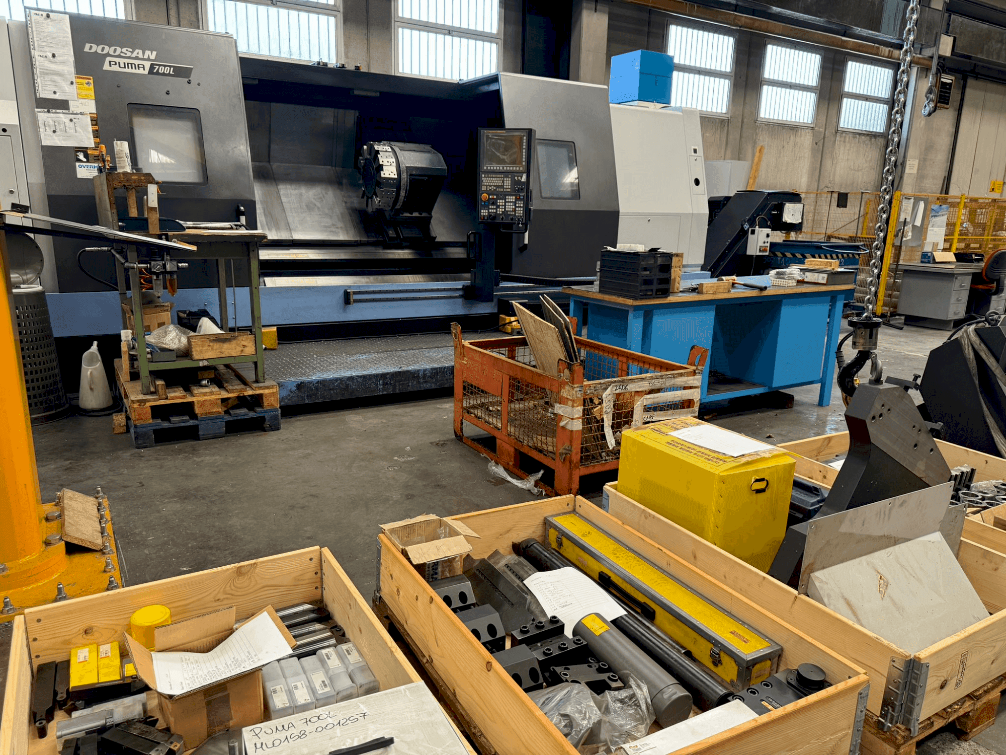 DOOSAN PUMA 700L (2020) Mašinos vaizdas iš priekio