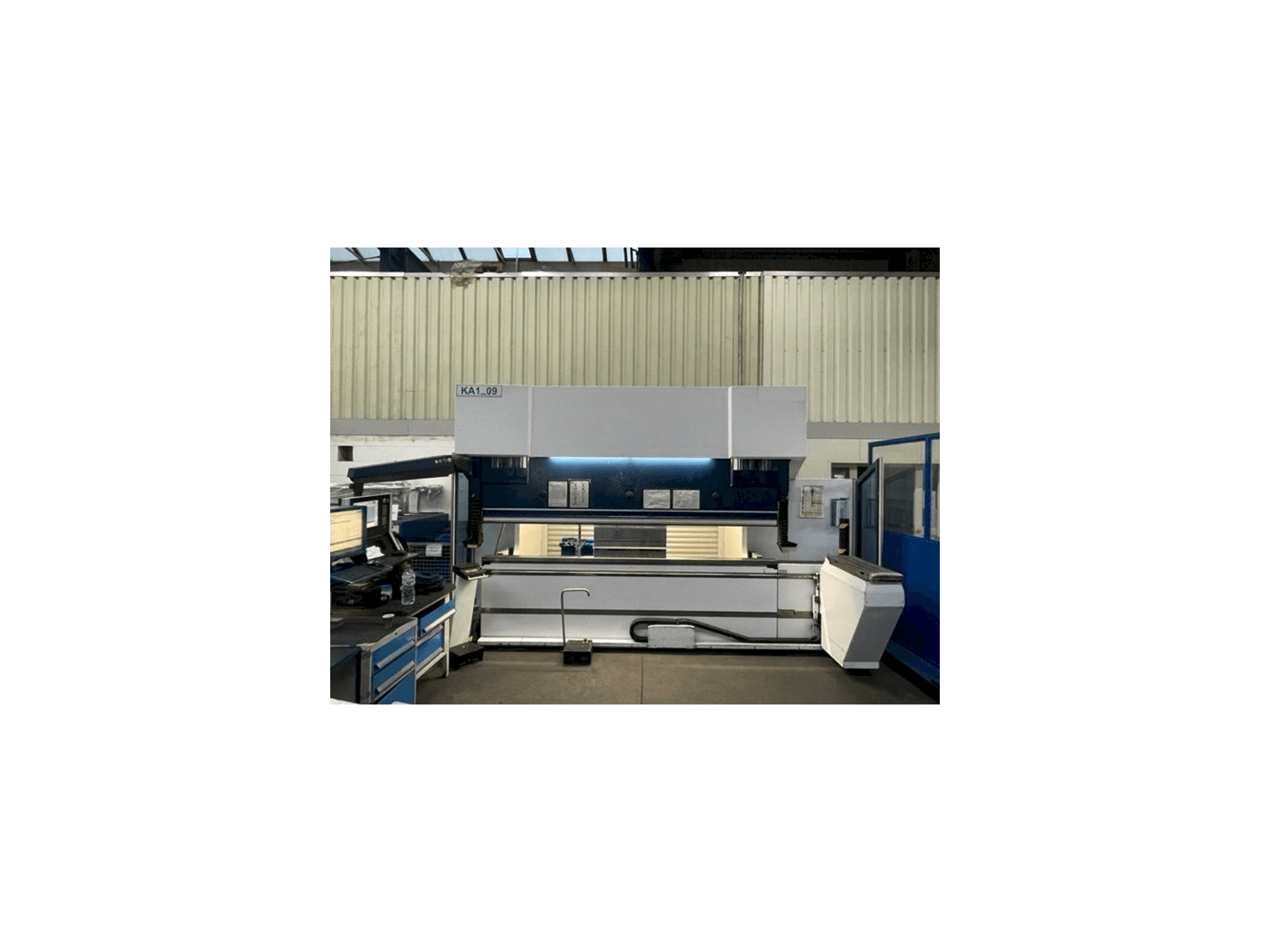 Trumpf TruBend 5130 Mašinos vaizdas iš priekio