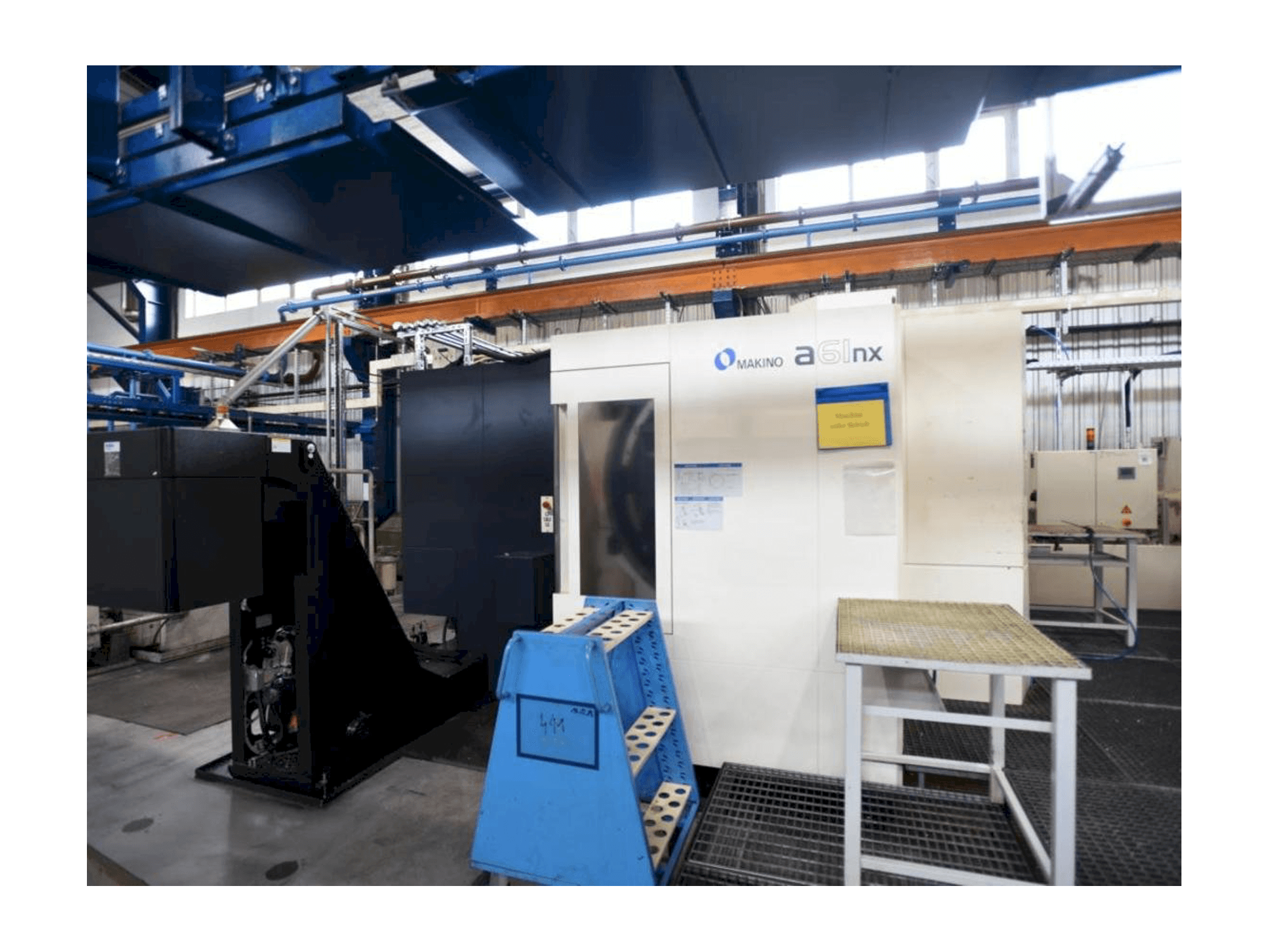 Makino a61nx Pro 6 Mašinos vaizdas iš priekio
