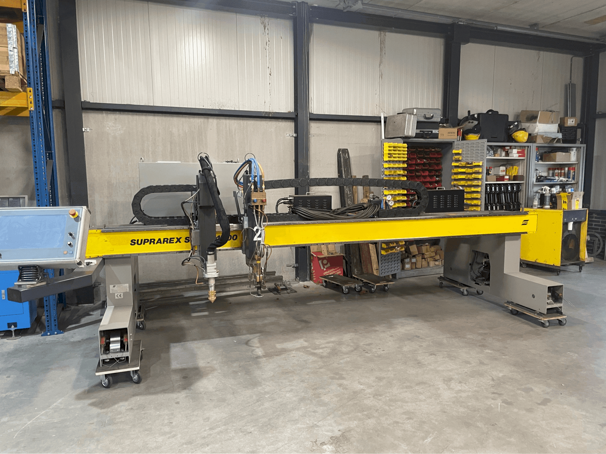 ESAB SXE-P2 4000 Mašinos vaizdas iš priekio