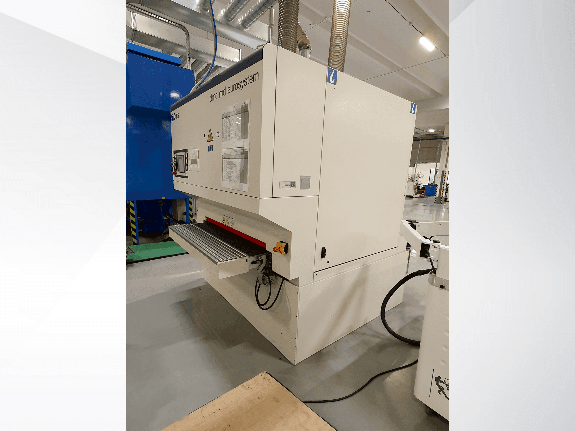 CMS ESYM M3 1350 Mašinos vaizdas iš priekio