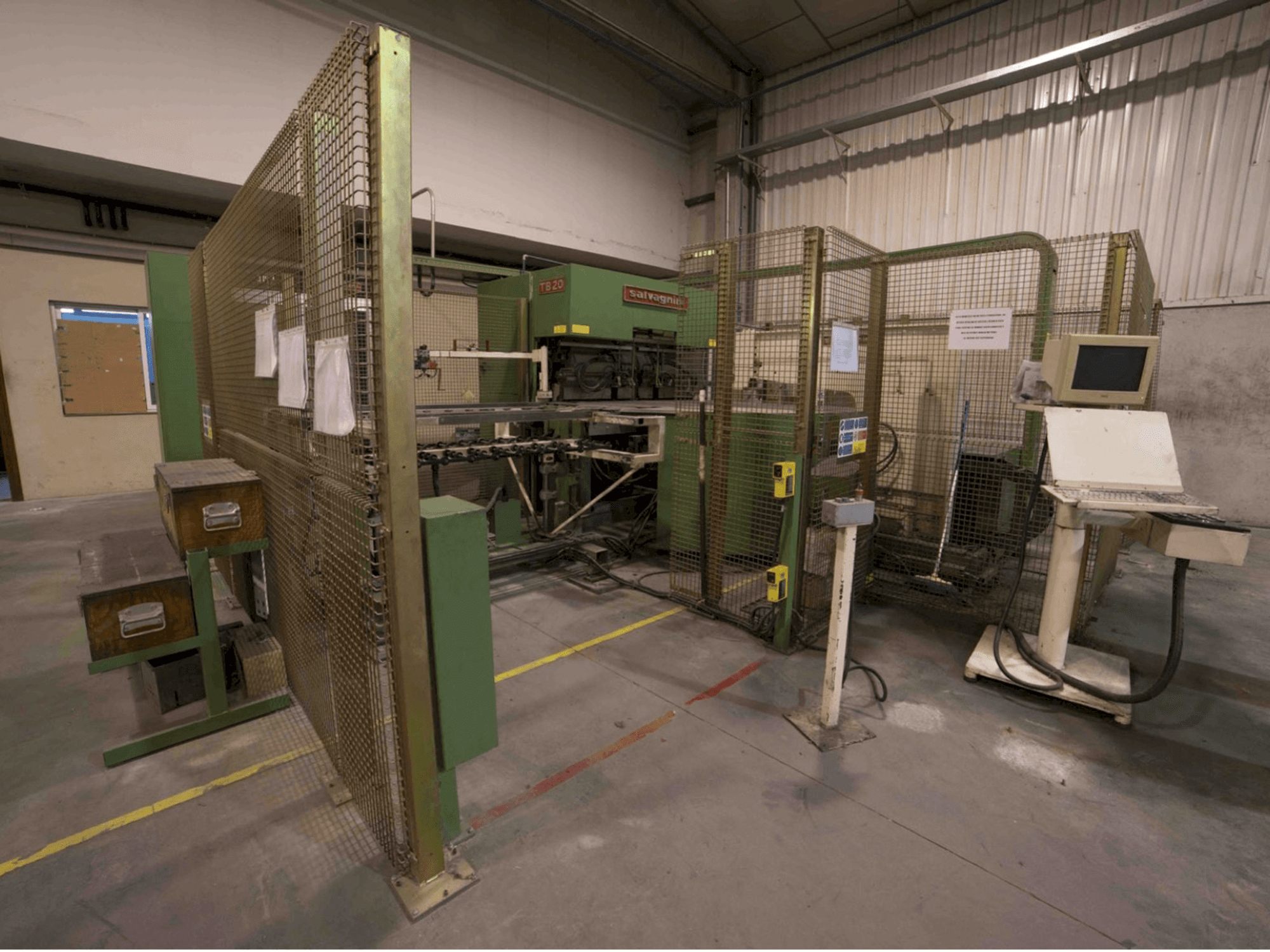 Salvagnini TB20 Mašinos vaizdas iš priekio