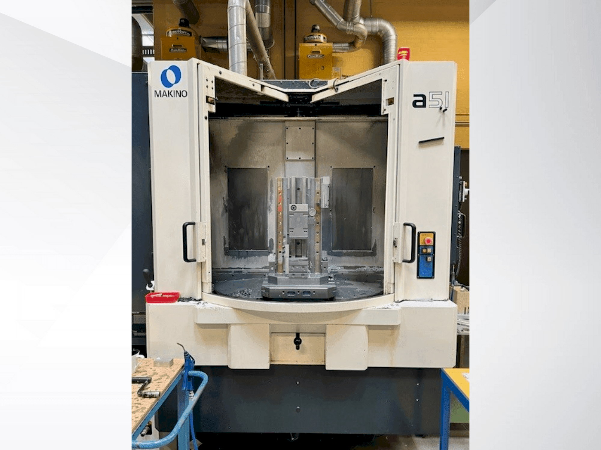 Makino a51-A 60 Mašinos vaizdas iš priekio