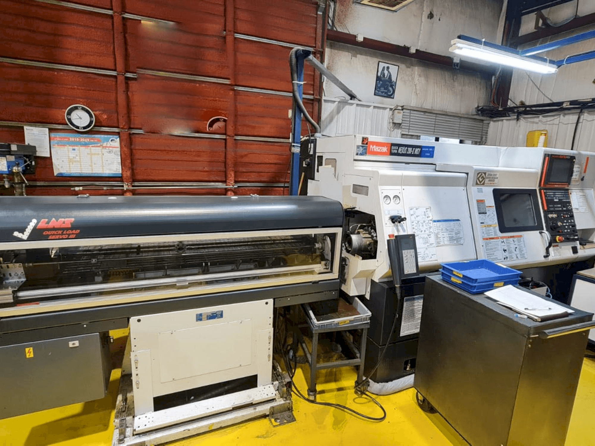 Mazak Quick Turn Nexus 200-II MSY Mašinos vaizdas iš priekio