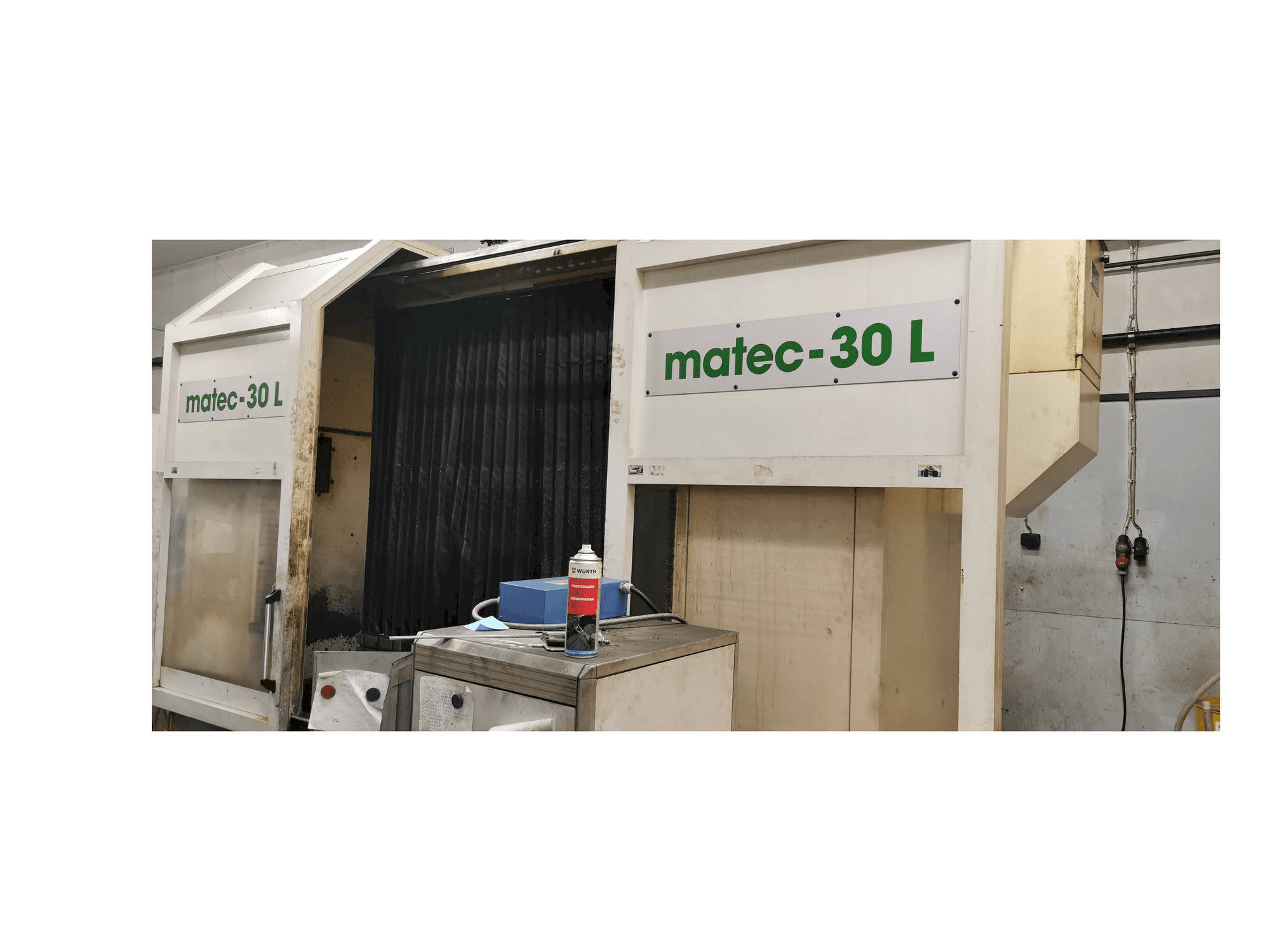 Matec 30 L Mašinos vaizdas iš priekio
