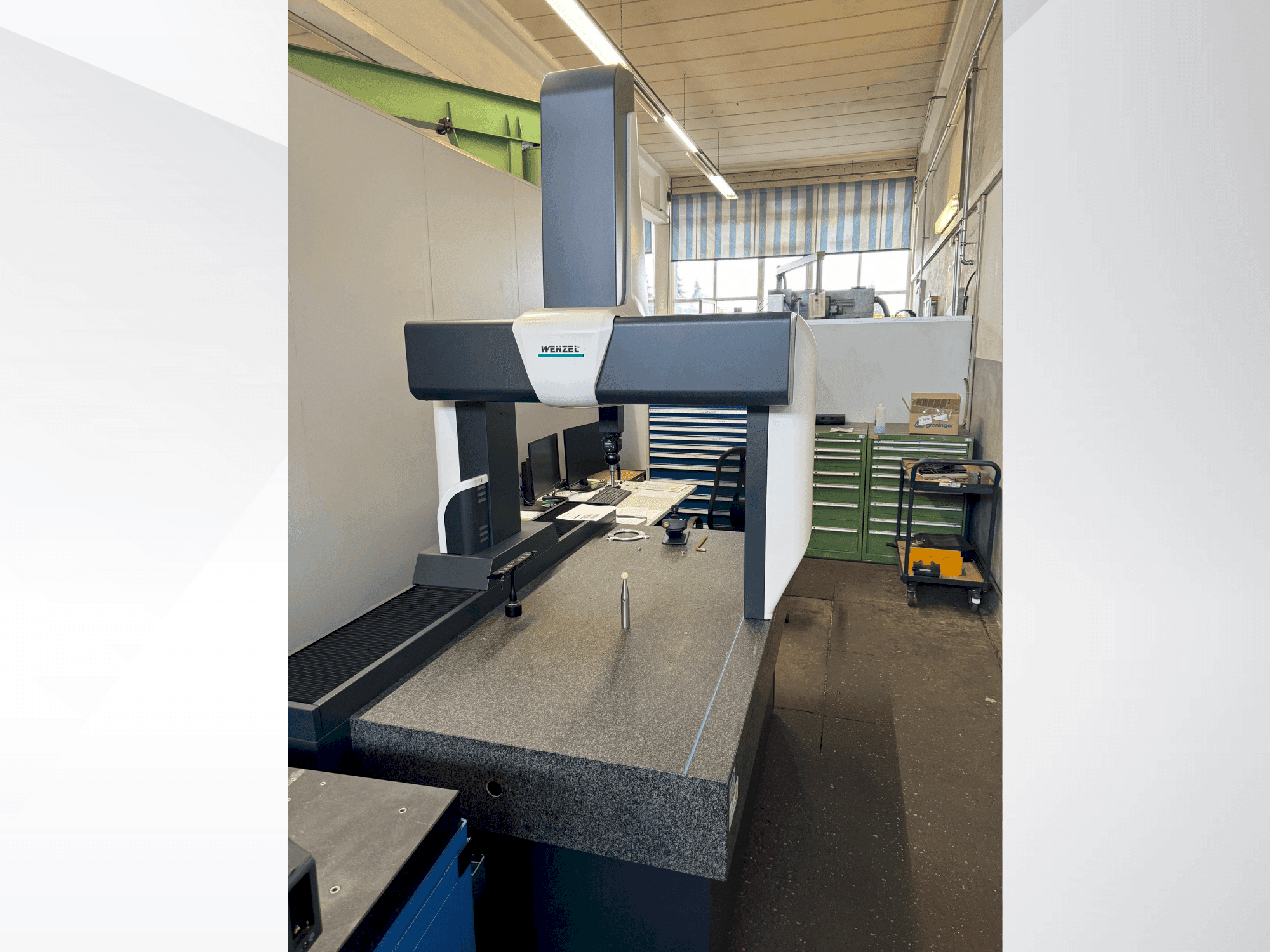 Wenzel LH 65 Mašinos vaizdas iš priekio