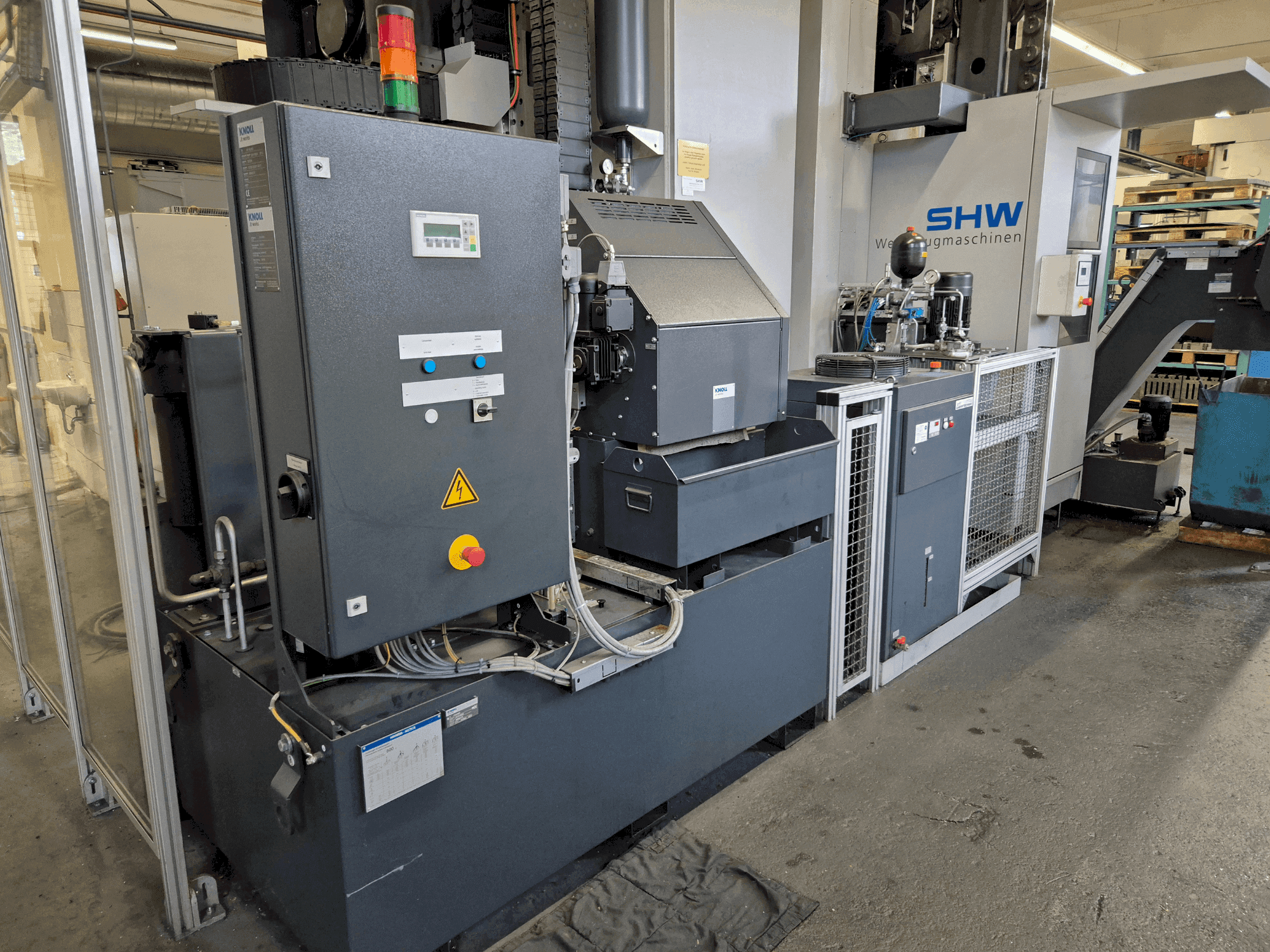 SHW Unispeed 5 Mašinos vaizdas iš priekio