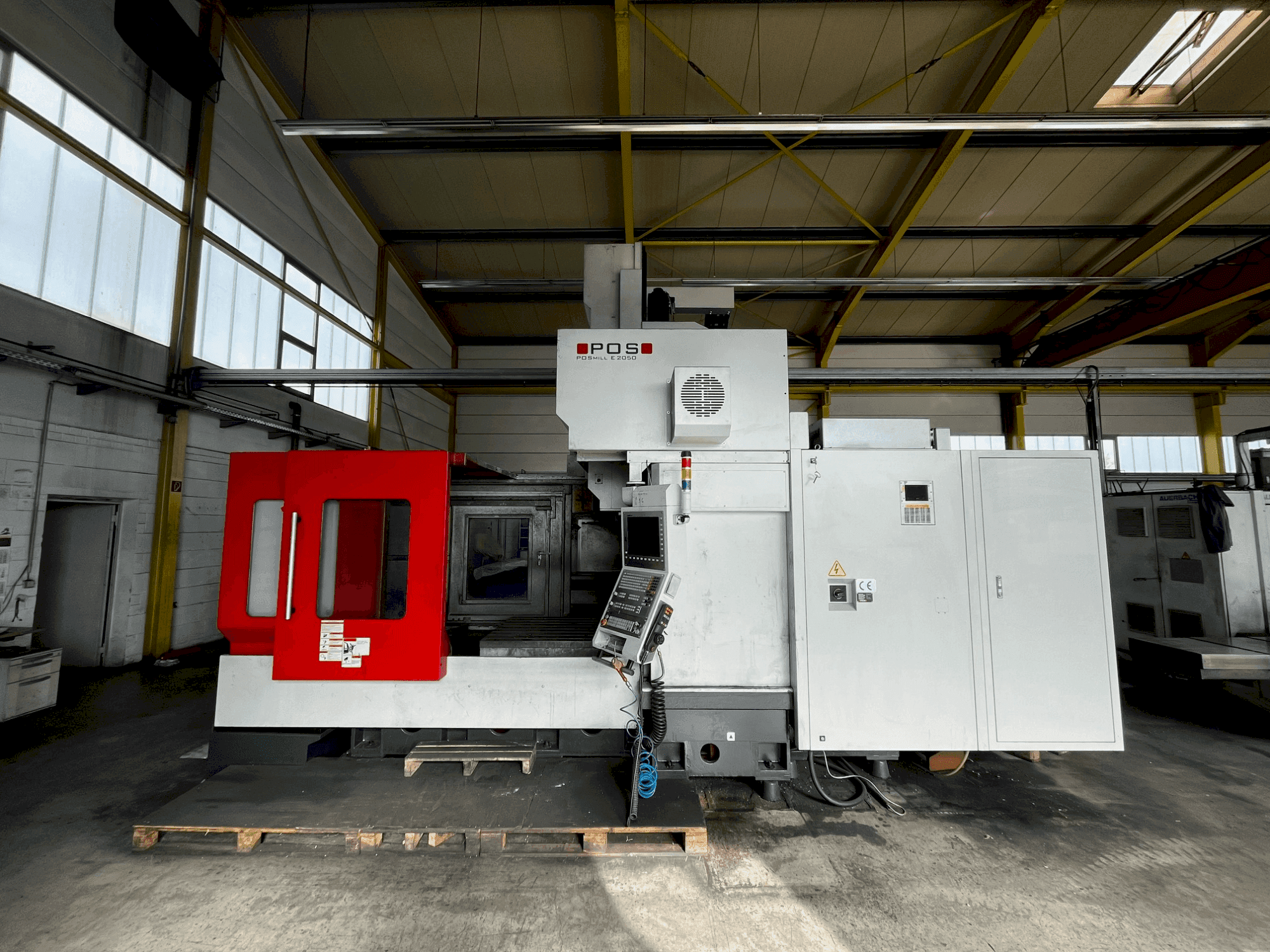 POSmill E 2050 Mašinos vaizdas iš priekio