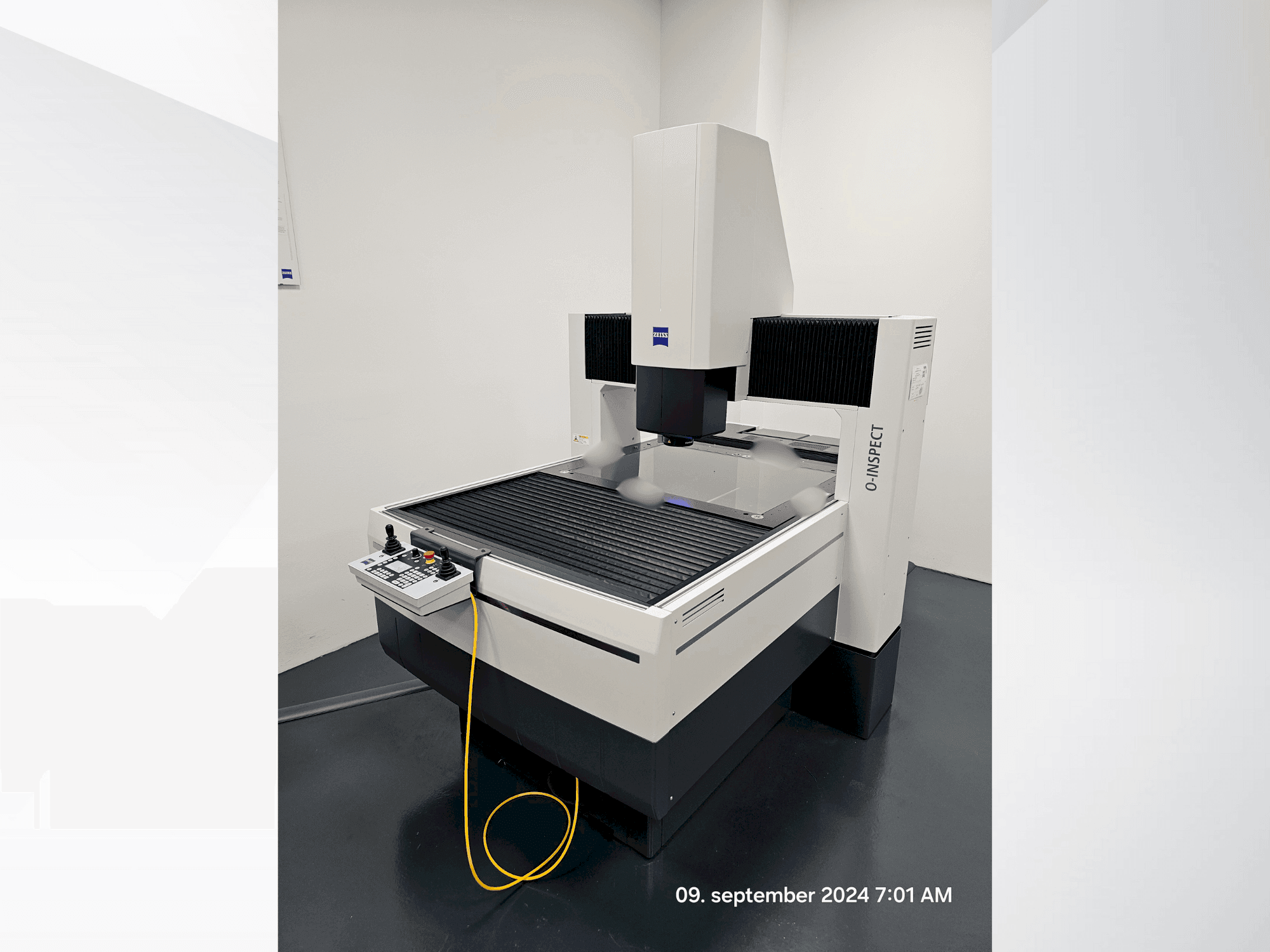 ZEISS 0-inspect Mašinos vaizdas iš priekio