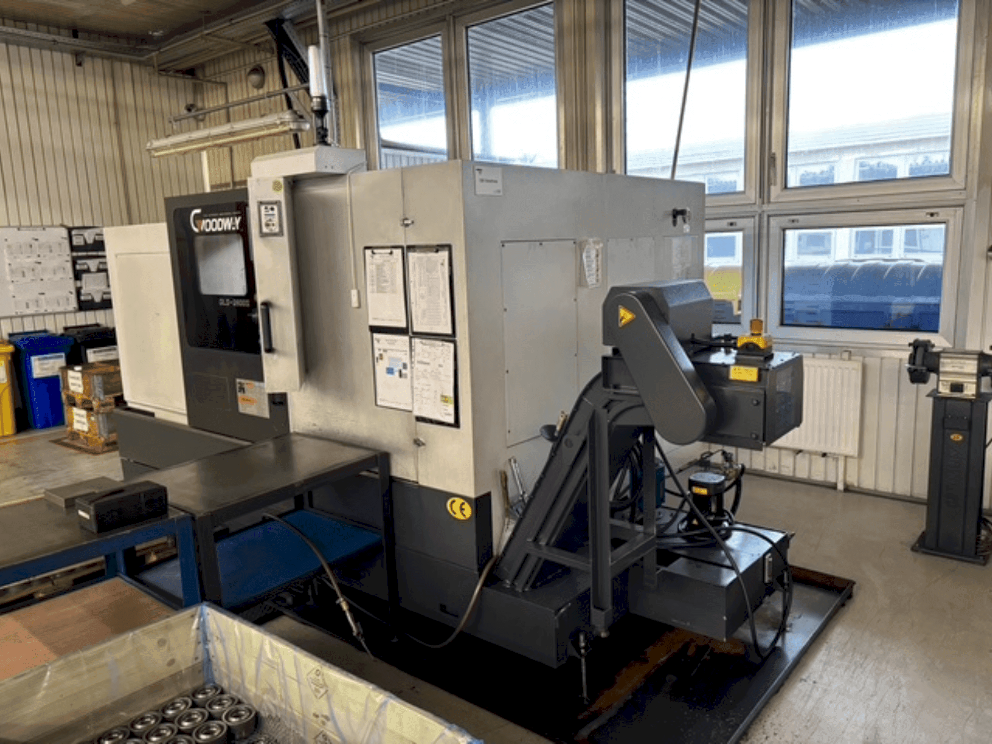 Goodway GLS-2800S Mašinos vaizdas iš priekio