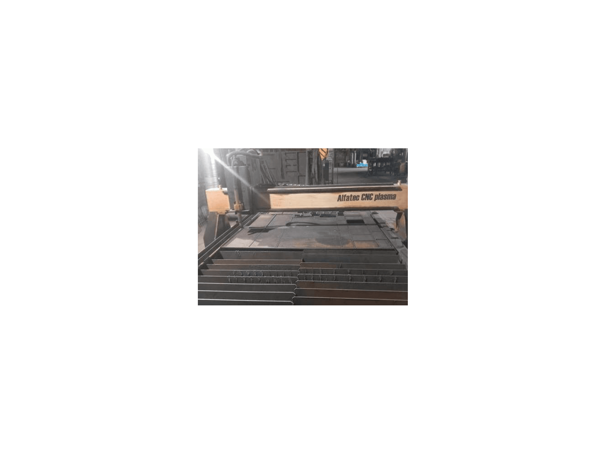 ALFATEC CNC 1,5x3M PROFI Mašinos vaizdas iš priekio