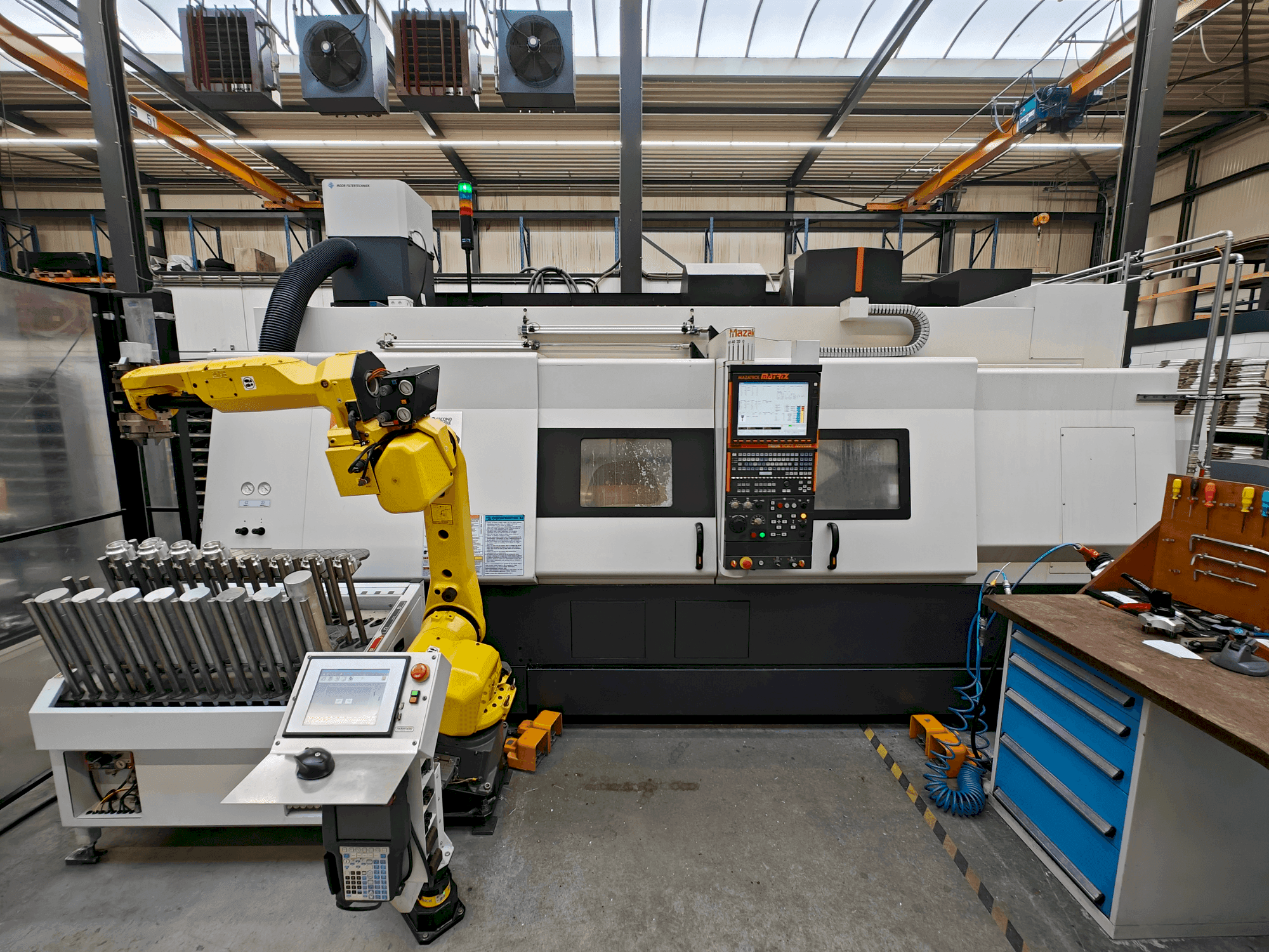 Mazak Integrex 400-IV-S x 1500 Mašinos vaizdas iš priekio