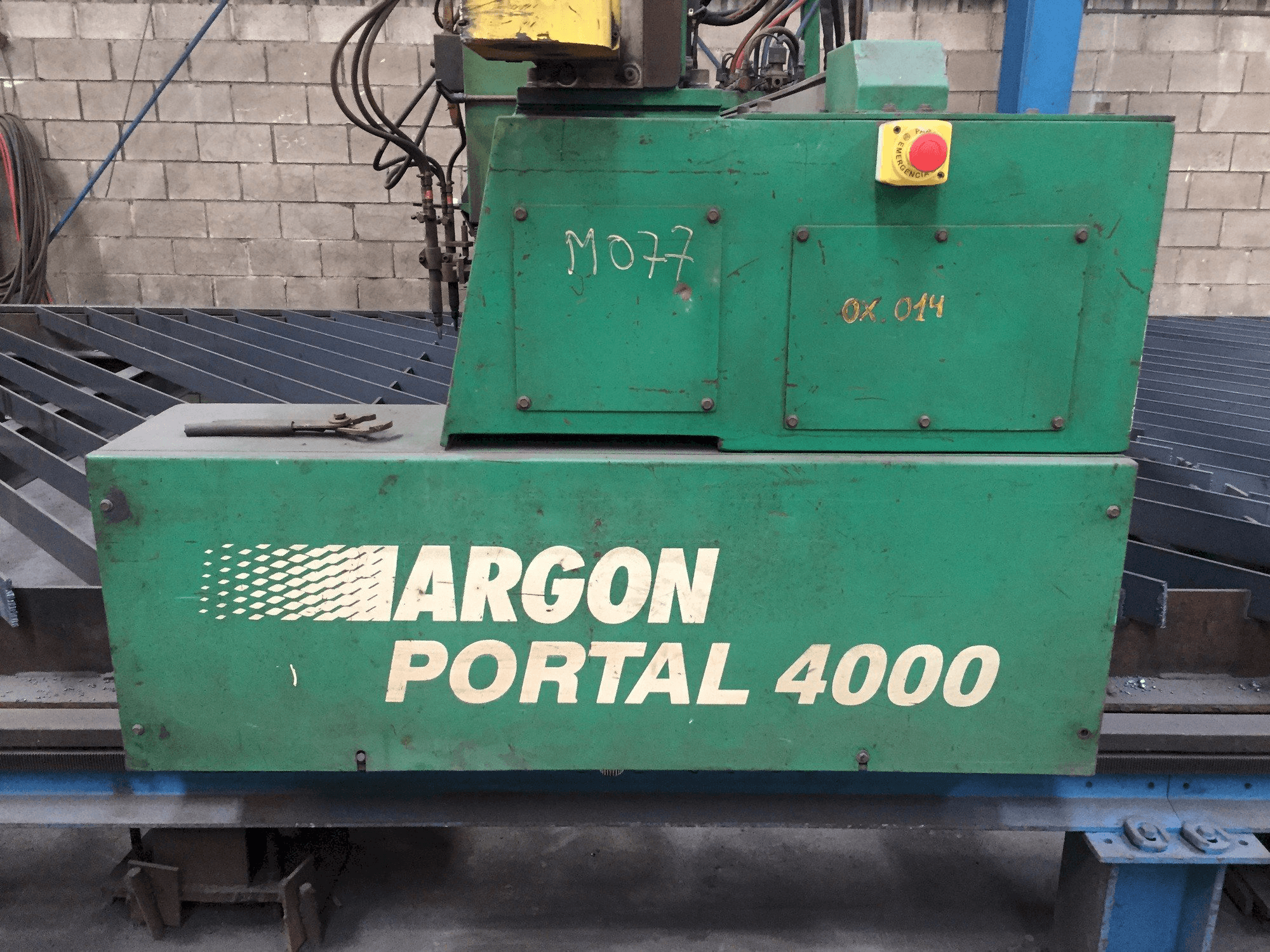 ARGON PORTAL 4000 Mašinos vaizdas iš priekio