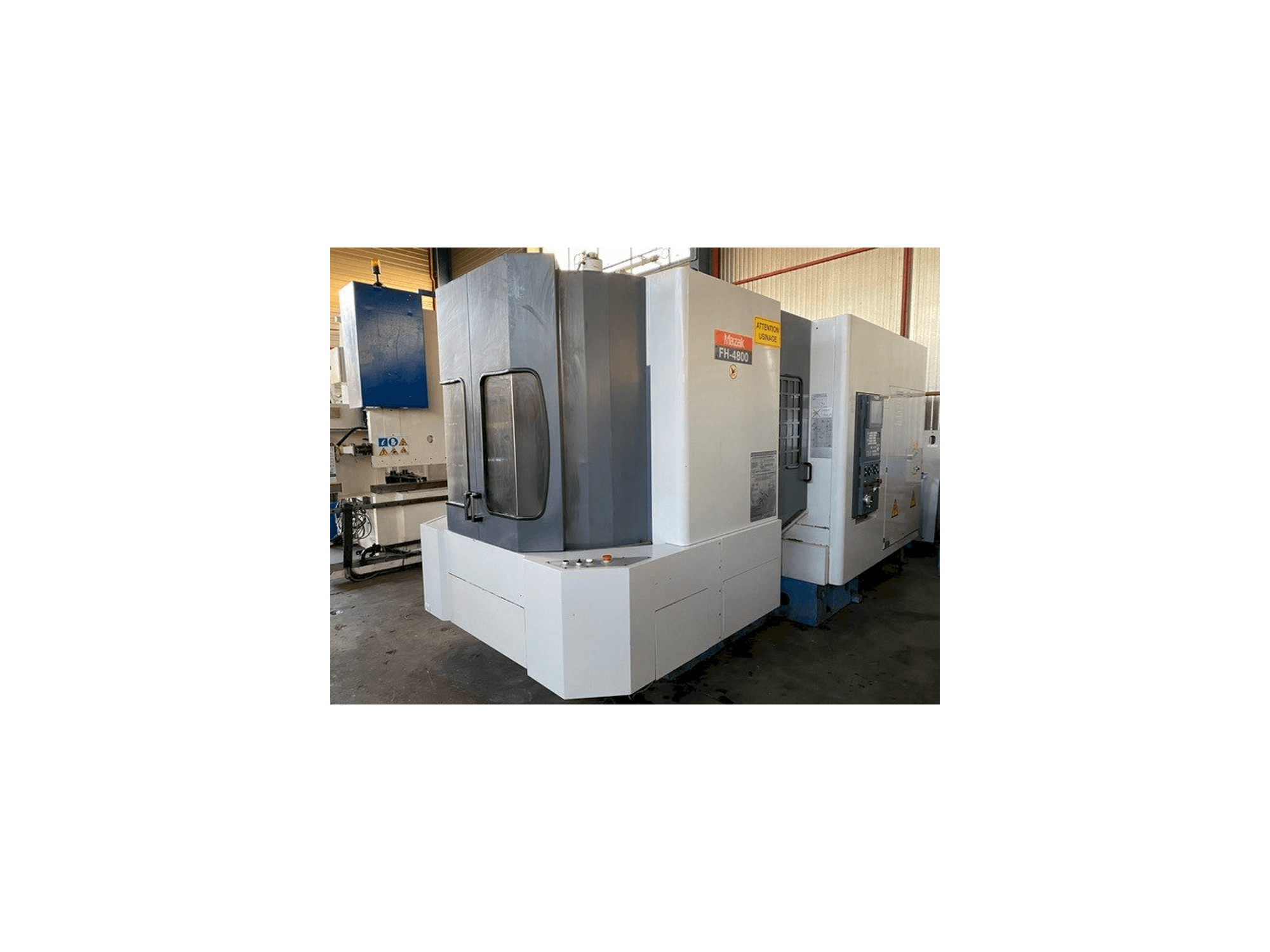 Mazak FH4800 Mašinos vaizdas iš priekio