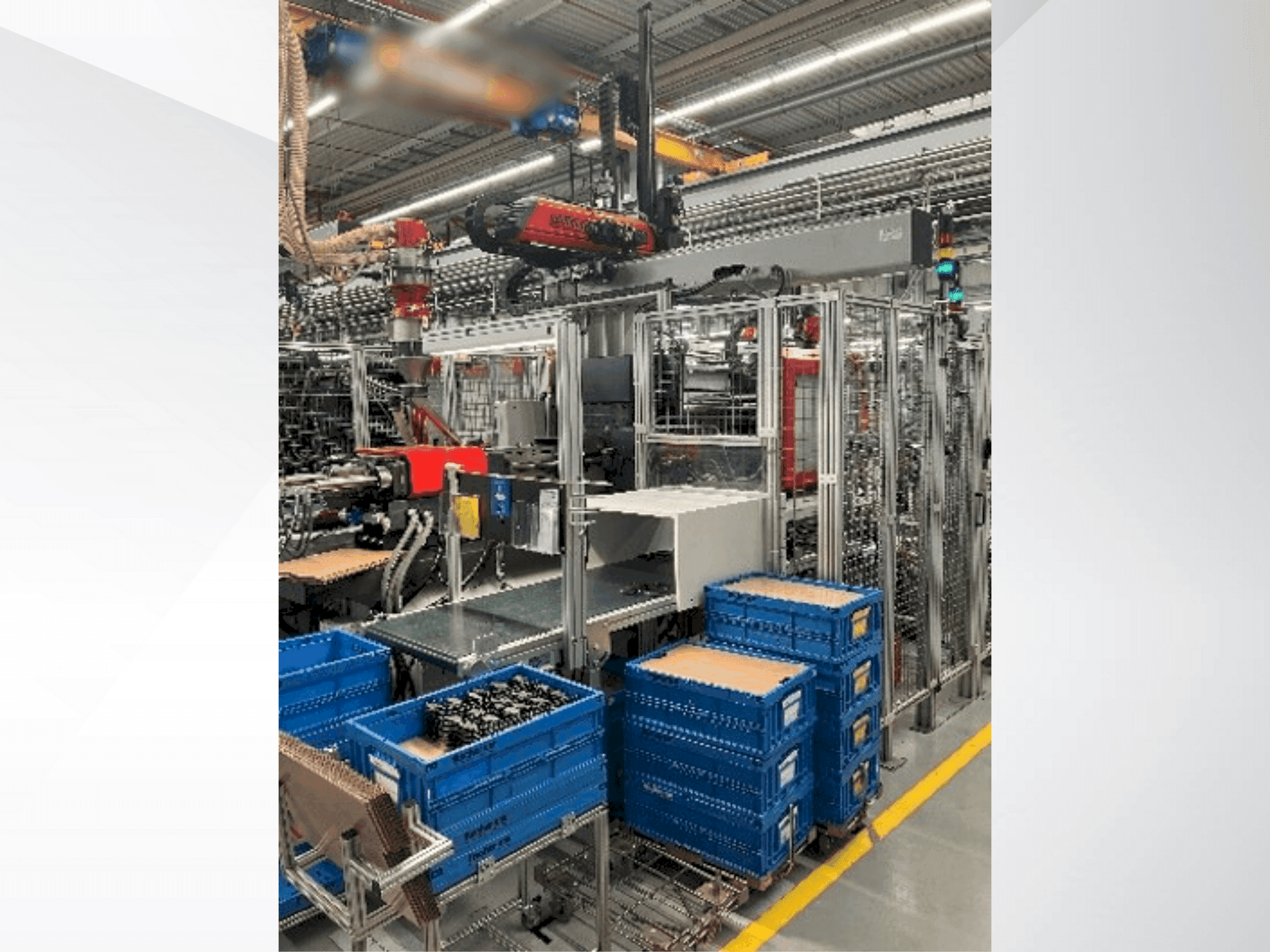 Arburg Allrounder 470 S 1300-350 (2004) Mašinos vaizdas iš priekio