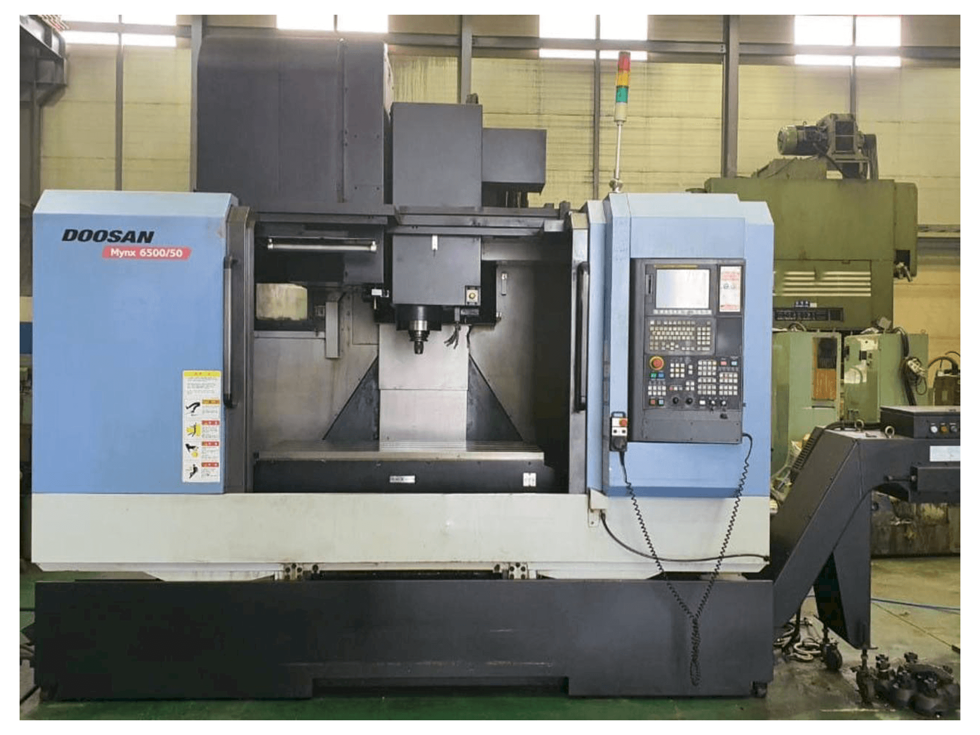 Doosan Mynx 6500/50 Mašinos vaizdas iš priekio