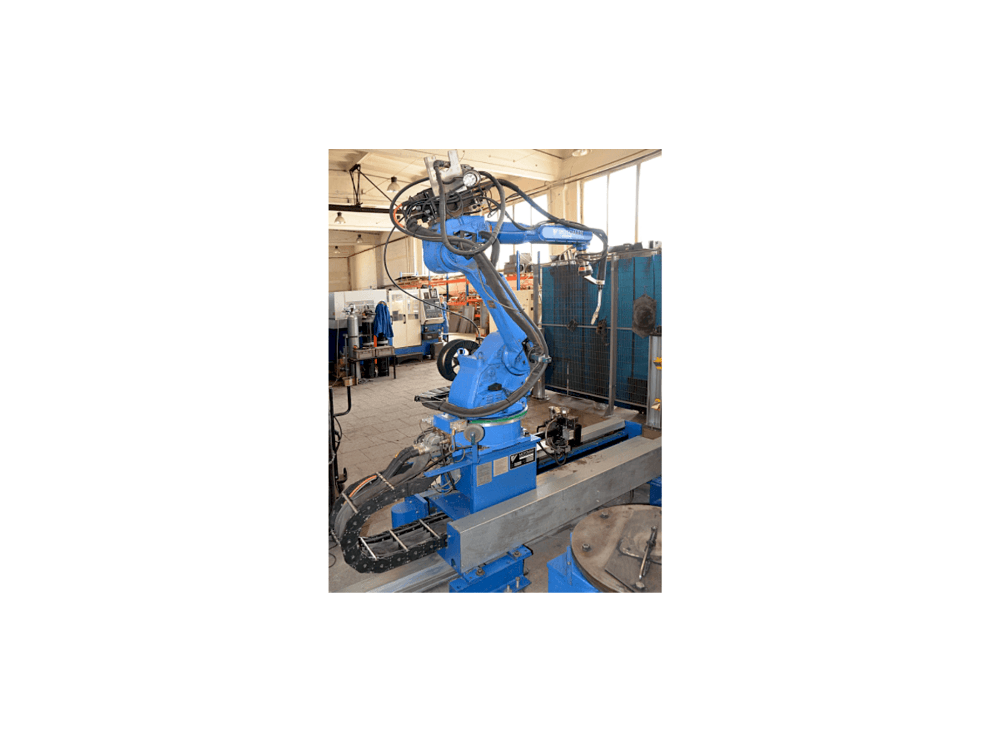 MOTOMAN UP20-6 MT1-1000 TRDS-1150 Mašinos vaizdas iš priekio