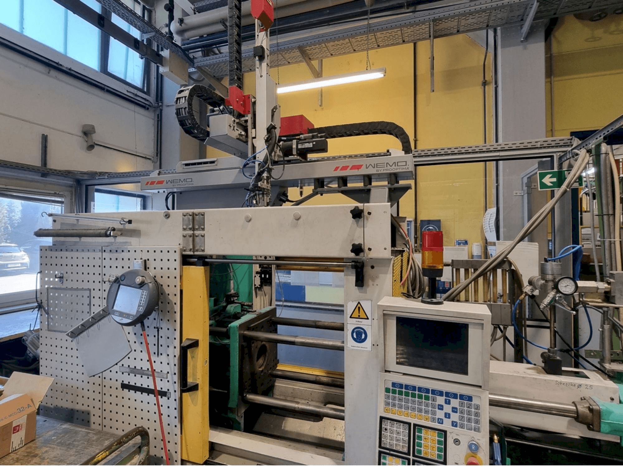 Arburg ALLROUNDER Centex 270 C 500 - 250 Mašinos vaizdas iš priekio