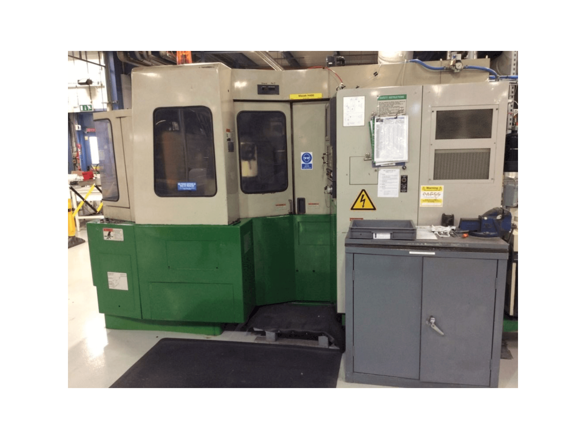 Mazak Mazatech H400 Mašinos vaizdas iš priekio