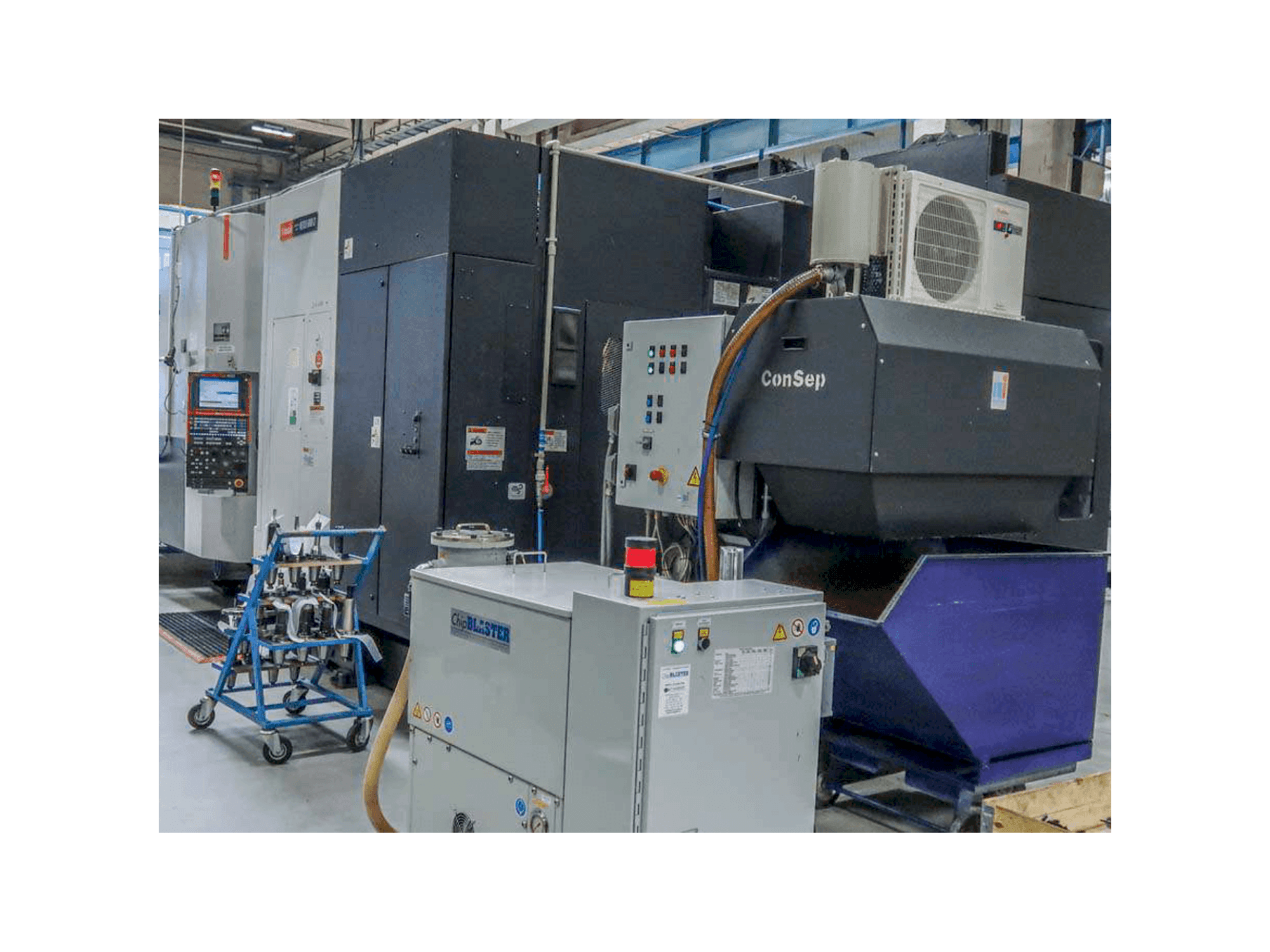 Mazak NEXUS HCN 6000 II Mašinos vaizdas iš priekio