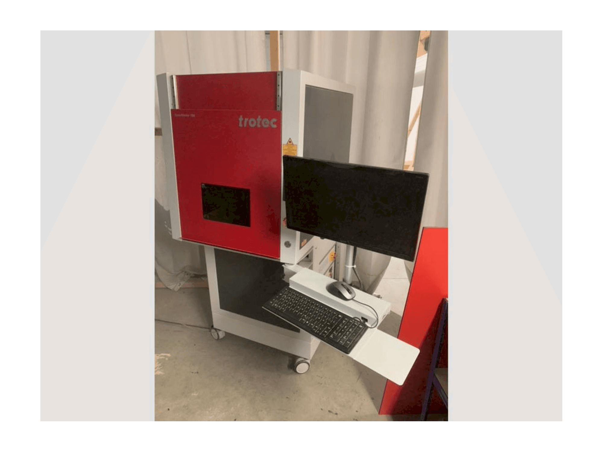 Trotec Speedmarker 700 SM700HT Mašinos vaizdas iš priekio