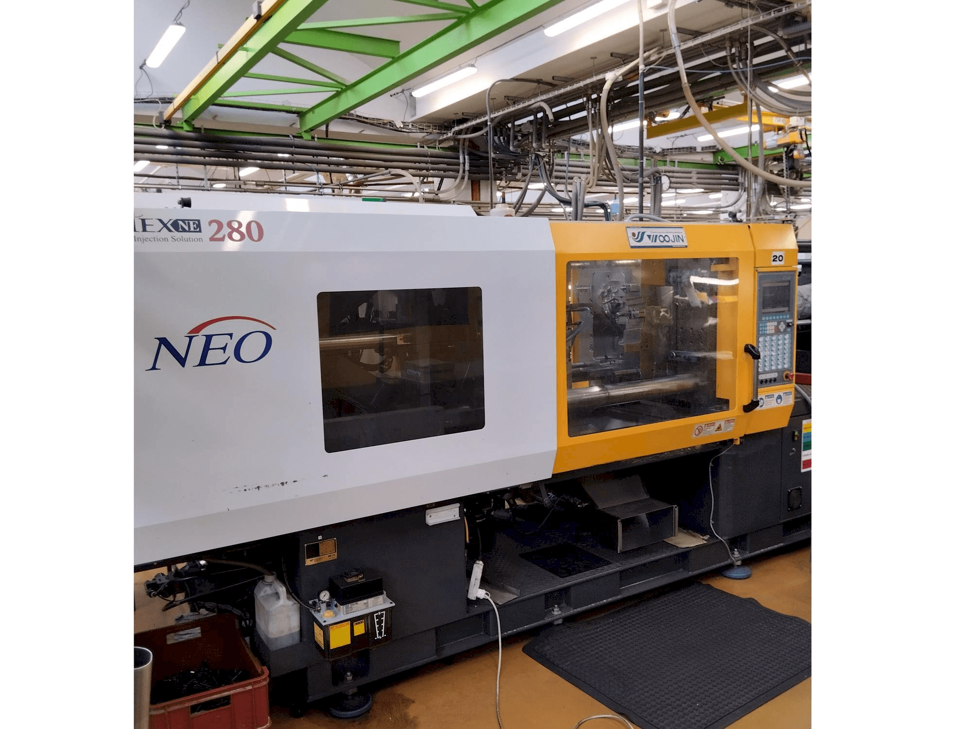 Selex NE 280 Mašinos vaizdas iš priekio