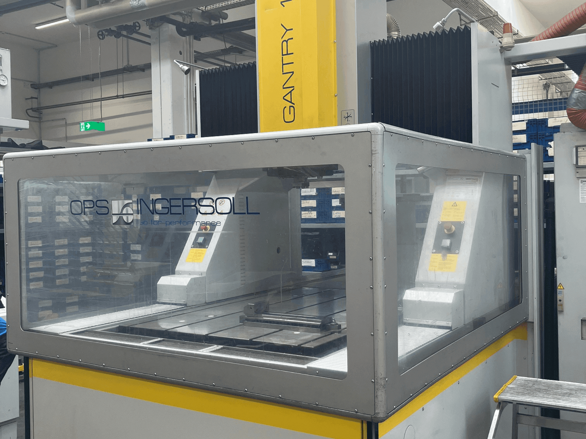 OPS INGERSOLL Gantry 1200 Mašinos vaizdas iš priekio