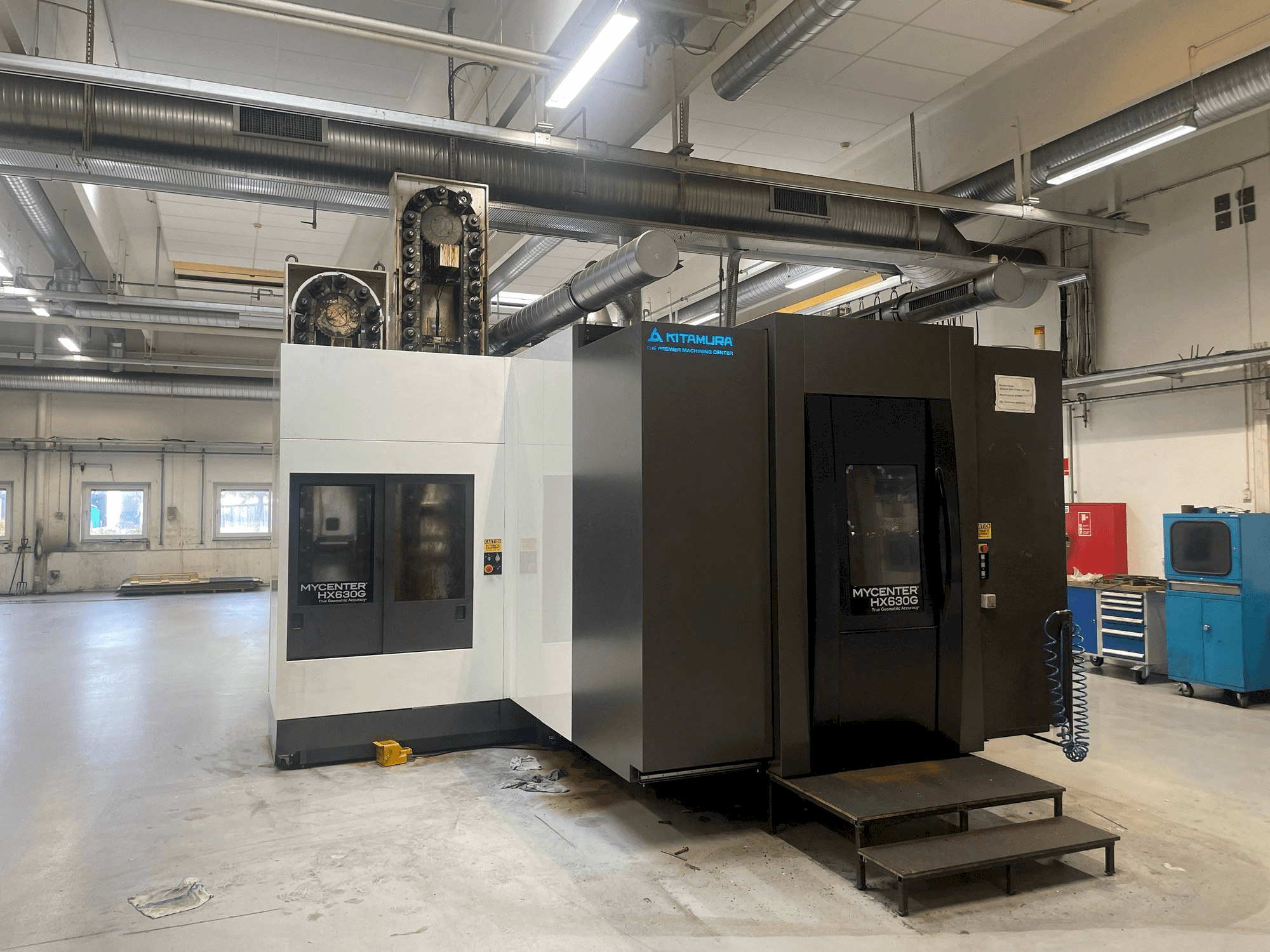 Kitamura HX630G Mašinos vaizdas iš priekio