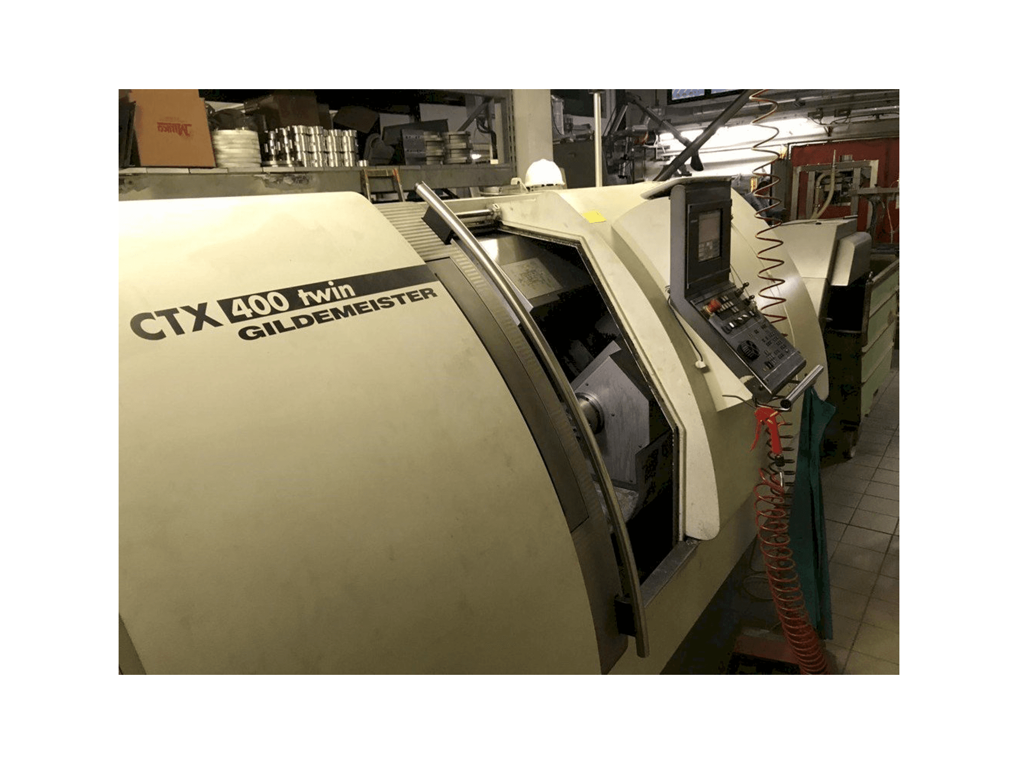 Gildemeister CTX 400 Twin Mašinos vaizdas iš priekio