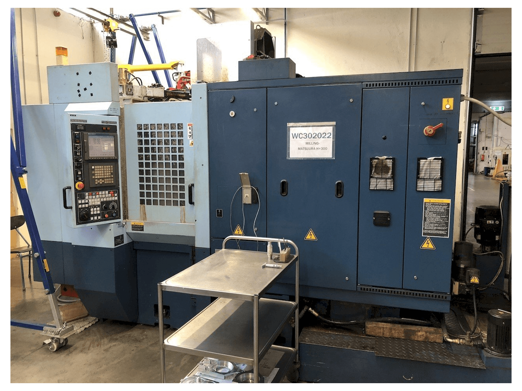 Matsuura H Plus-300 Mašinos vaizdas iš priekio