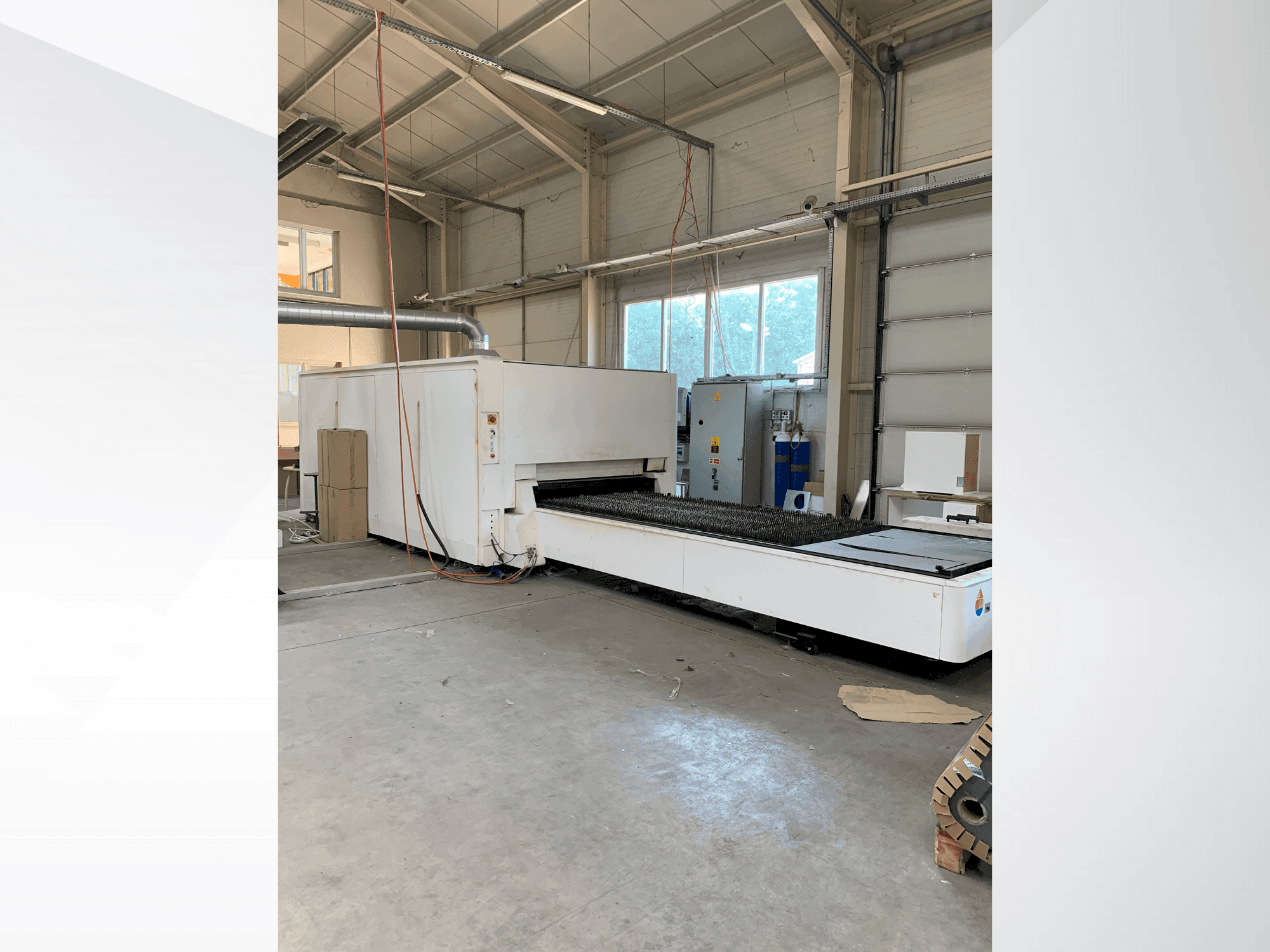 Bodor P3015 Mašinos vaizdas iš priekio