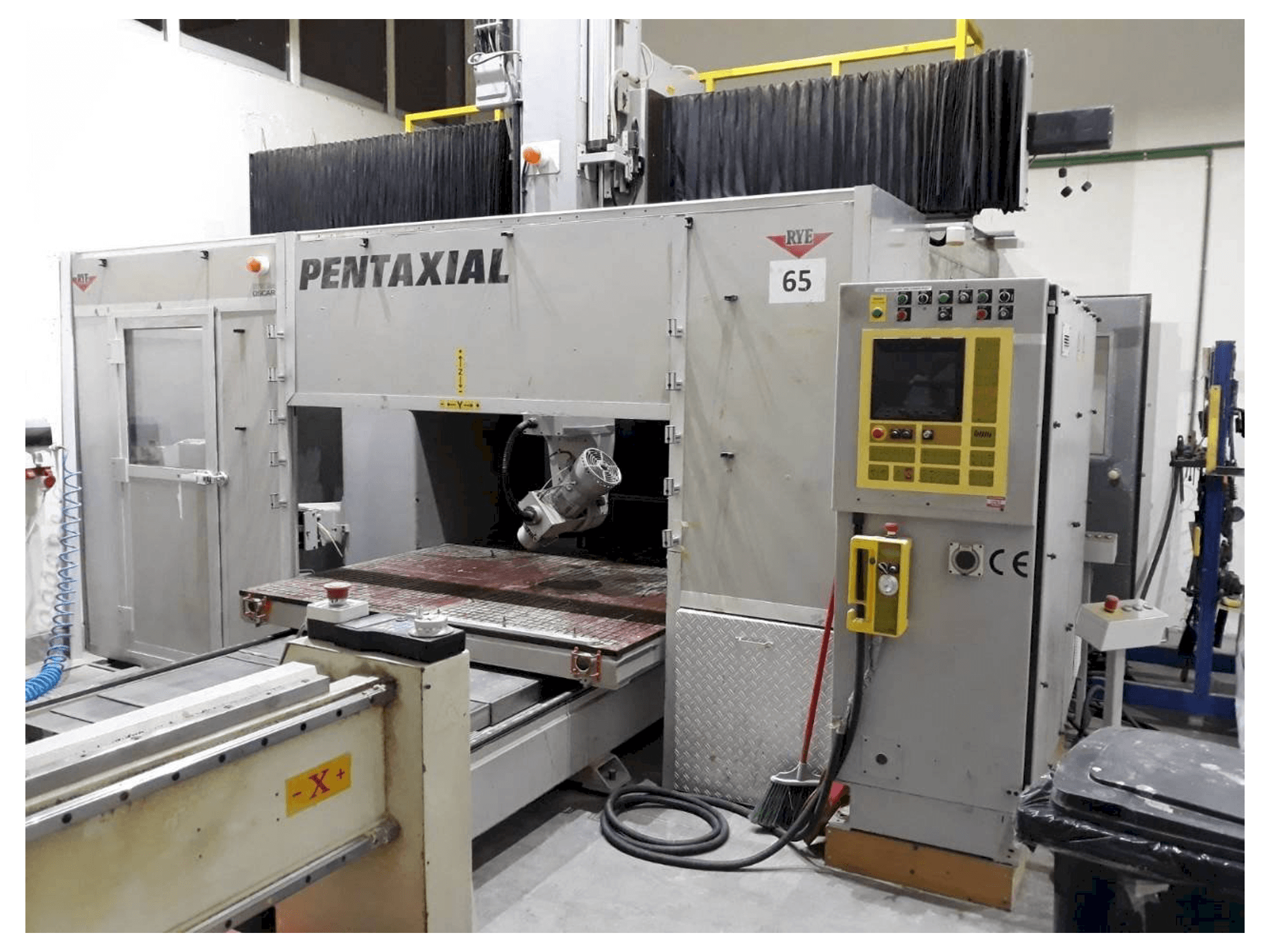 Rye Pentaxial 1710TP Mašinos vaizdas iš priekio