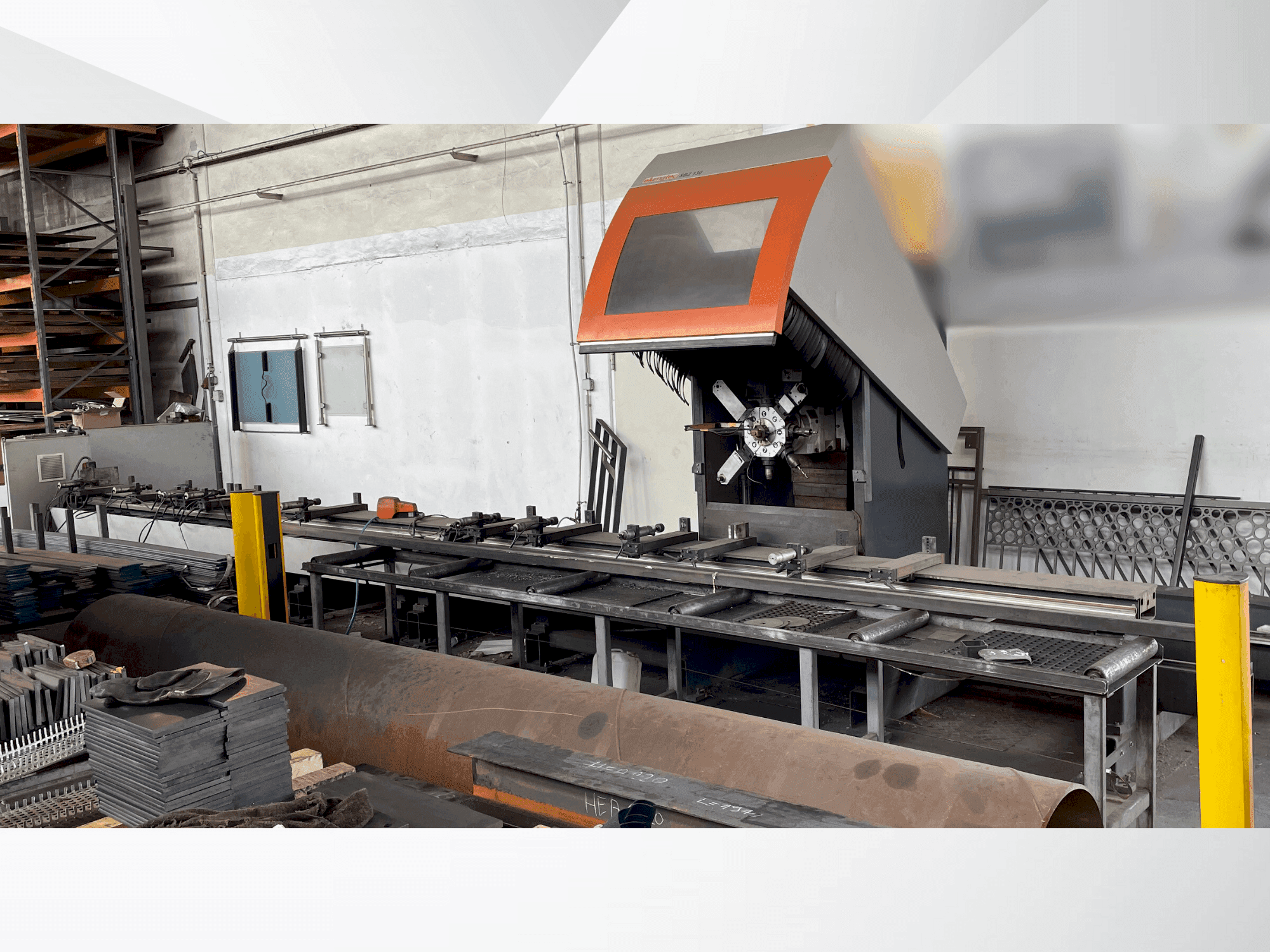 Elumatec SBZ 130 Mašinos vaizdas iš priekio