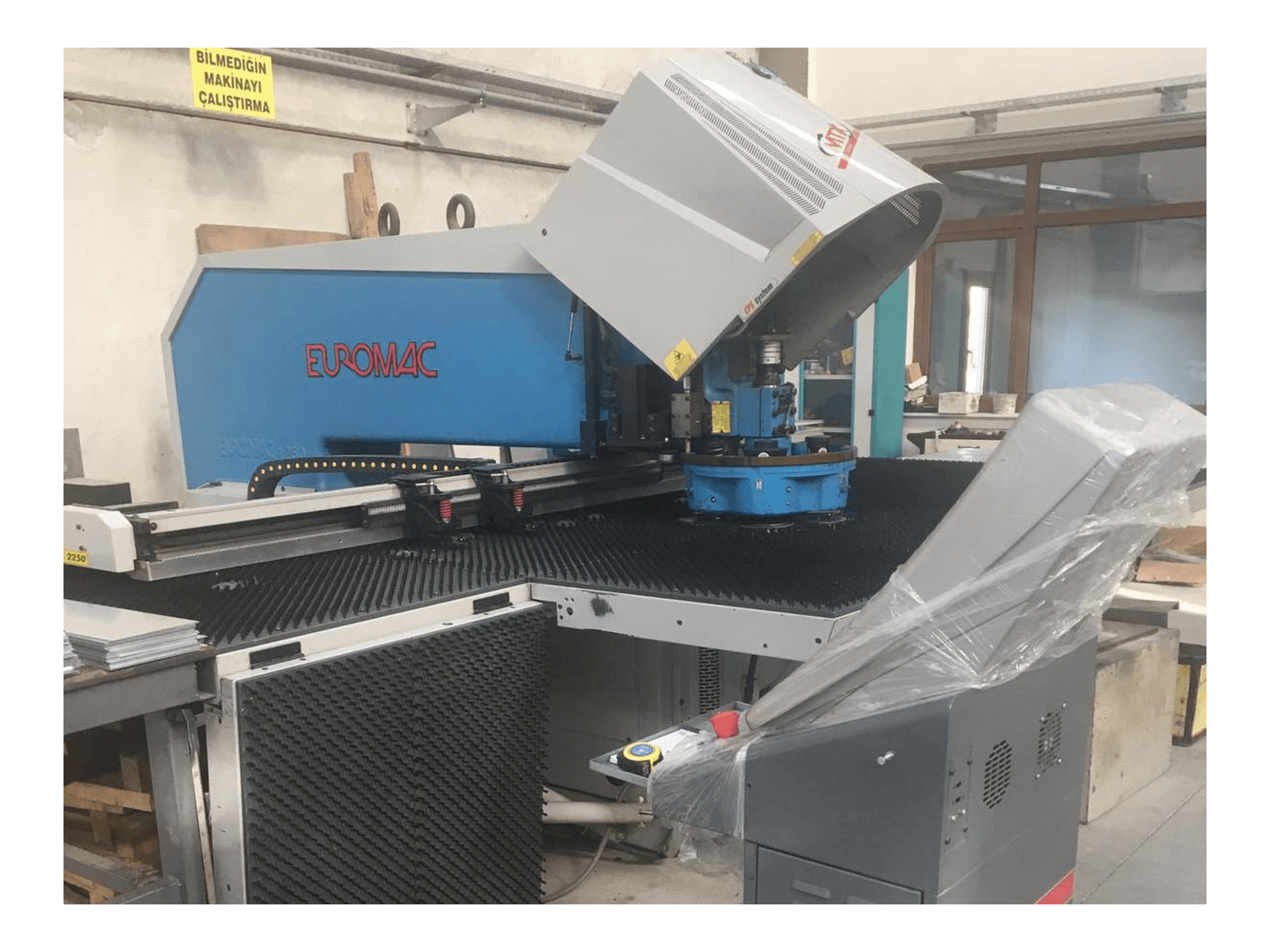 Euromac MTX Flex 6 Mašinos vaizdas iš priekio