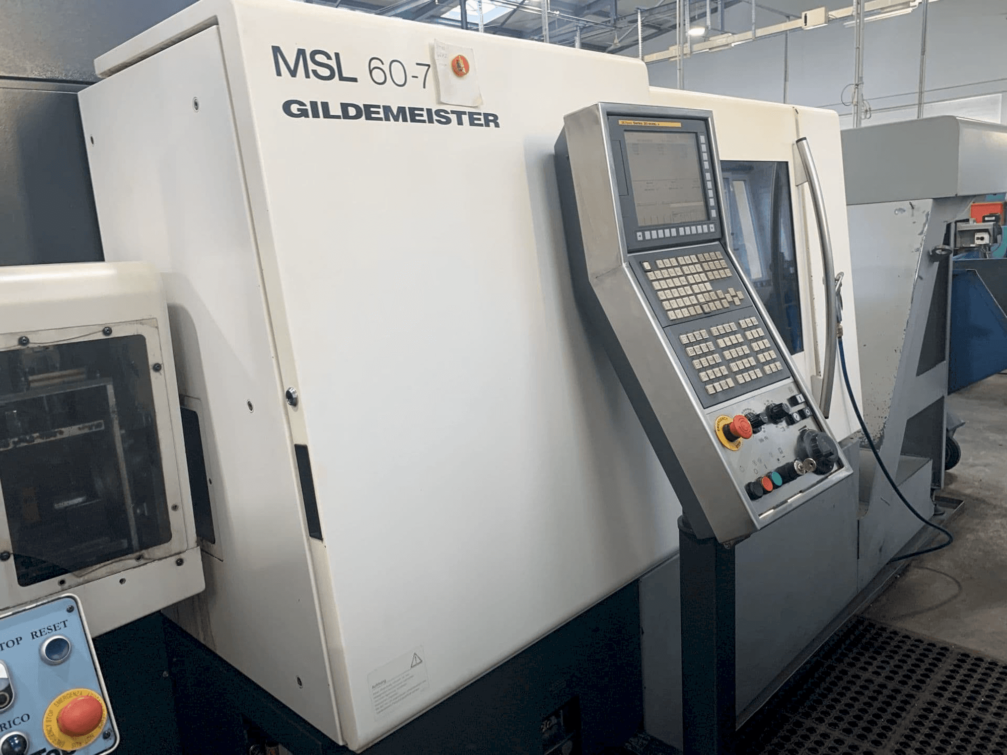DMG MSL 60 / 7 Mašinos vaizdas iš priekio