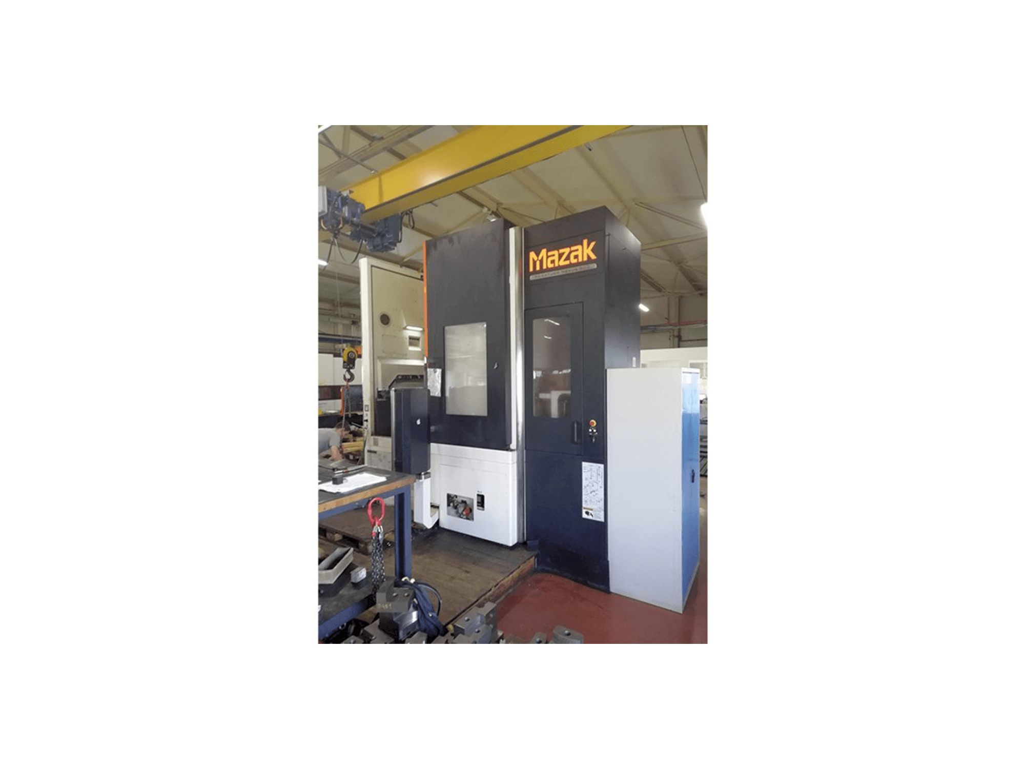 Mazak MEGATURN NEXUS 900 Mašinos vaizdas iš priekio