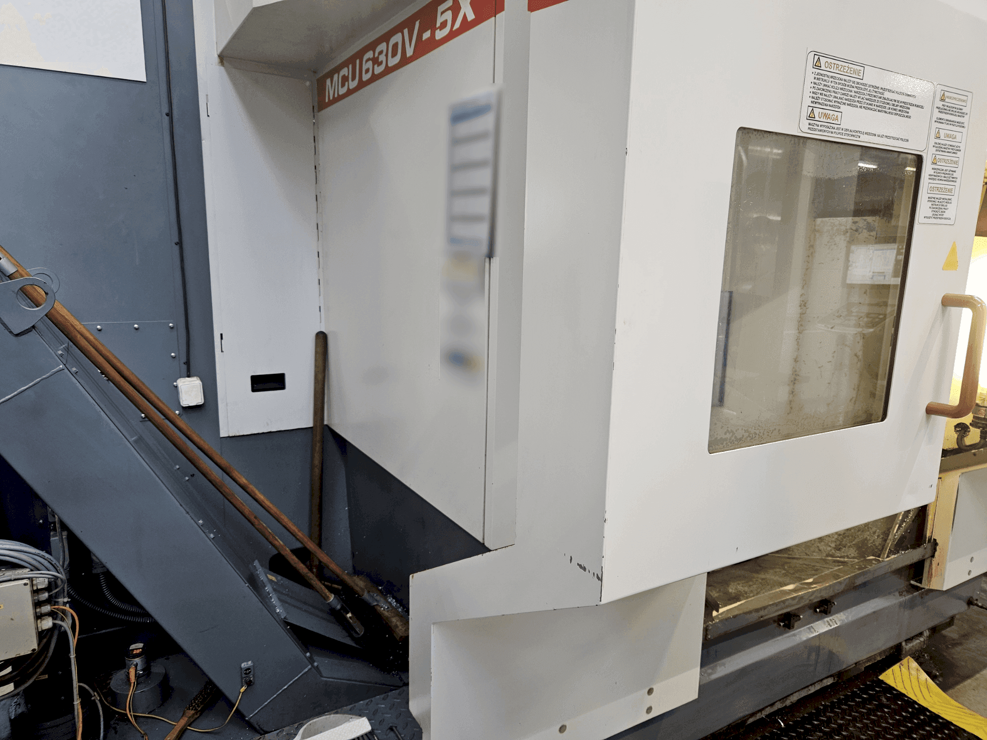 KOVOSVIT MAS MCU 630V-5X Mašinos vaizdas iš šono