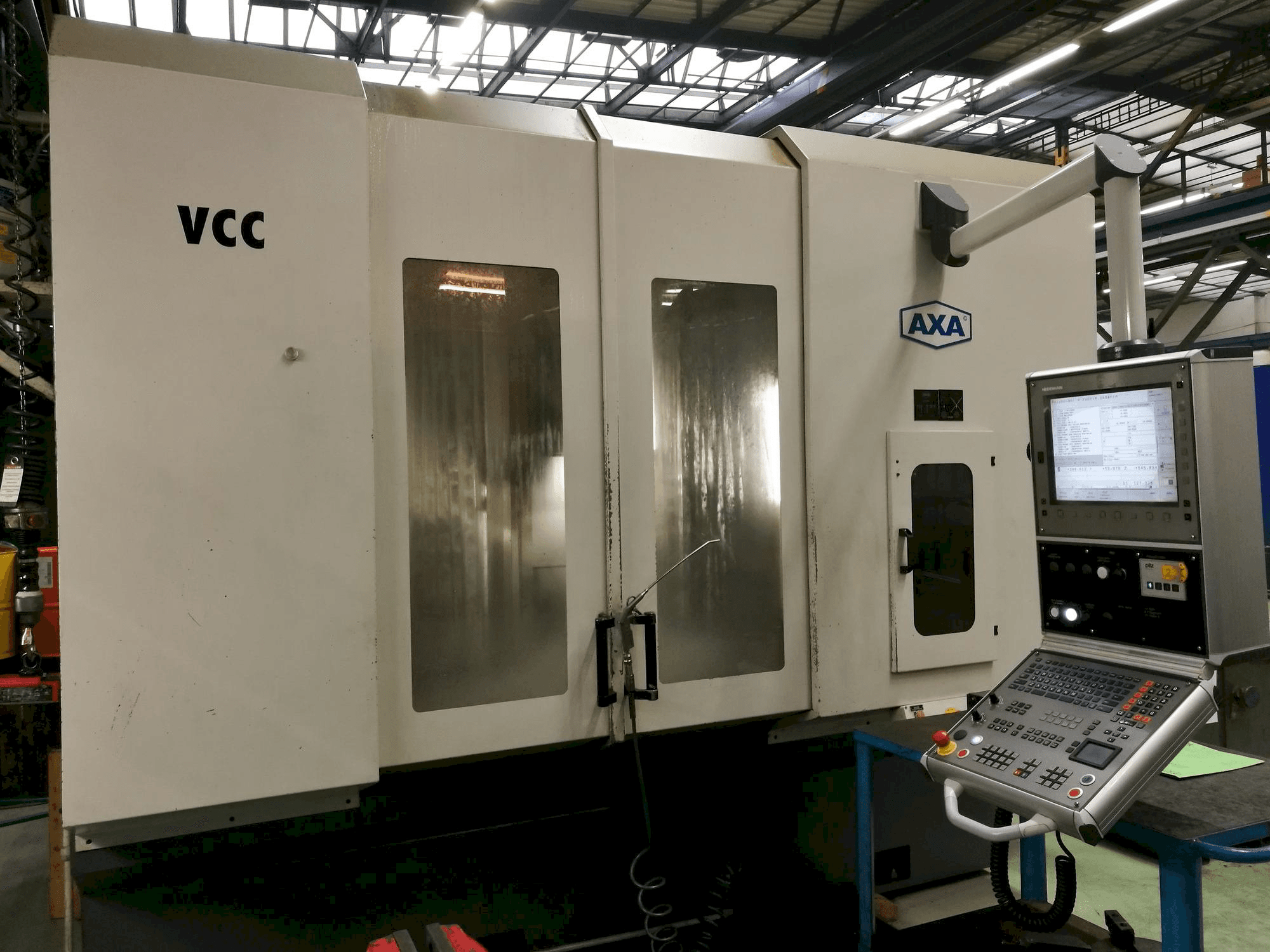 AXA VCC 1200 Mašinos vaizdas iš priekio