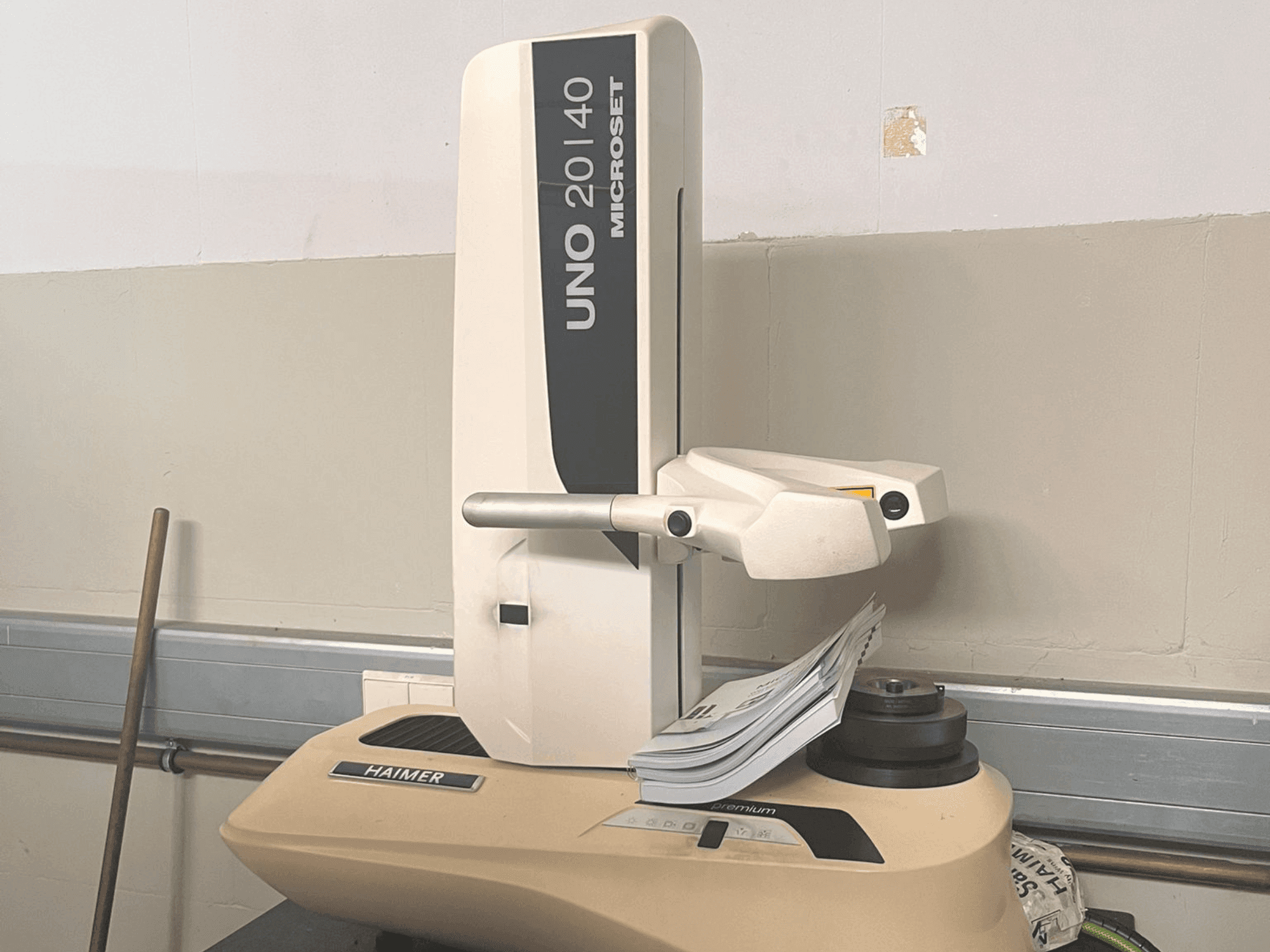 HAIMER UNO 20|40 Mašinos vaizdas iš priekio