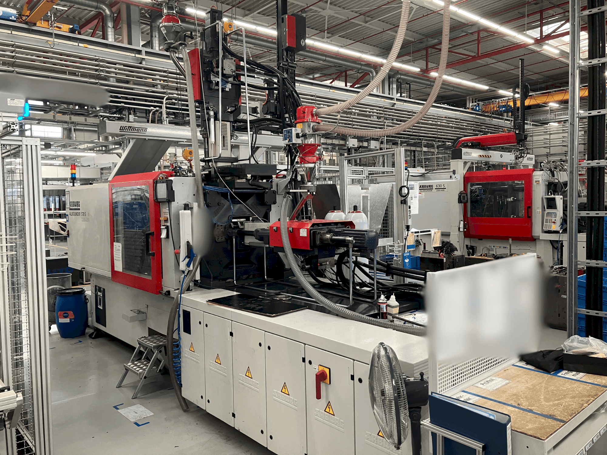 Arburg Allrounder 570 S 2200-290 / 170 Mašinos vaizdas iš priekio