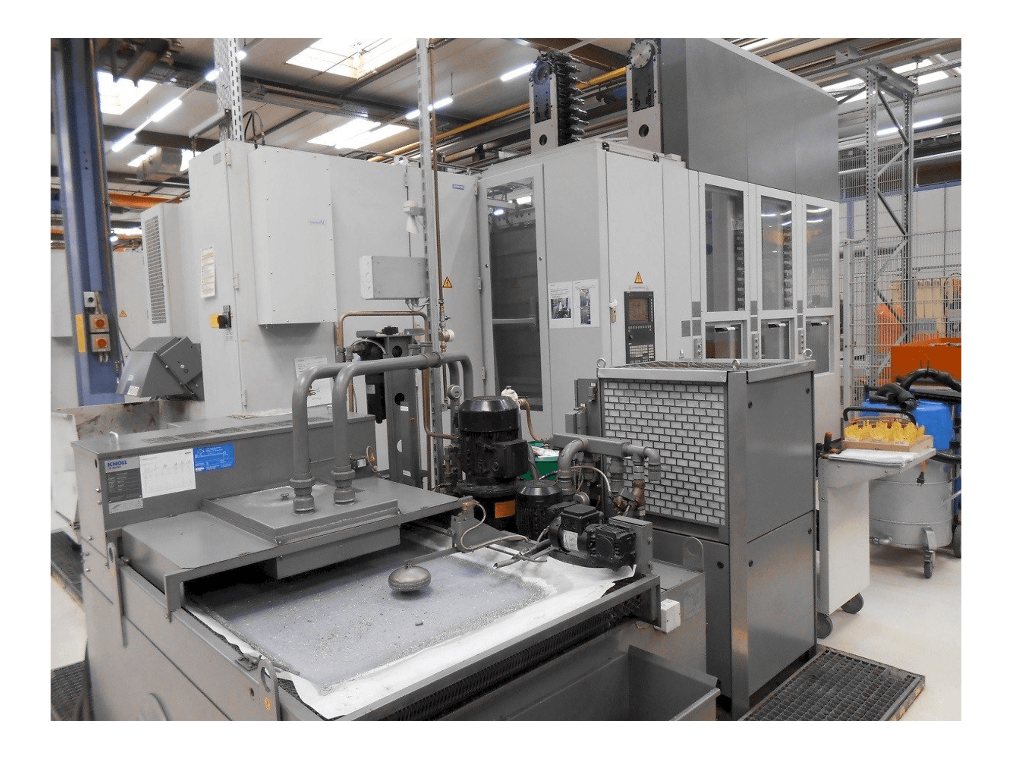 Heckert HEC 500 D XXL Mašinos vaizdas iš priekio