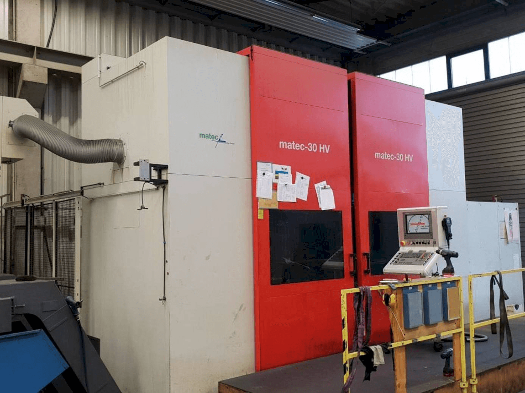 Matec 30 HV Mašinos vaizdas iš priekio