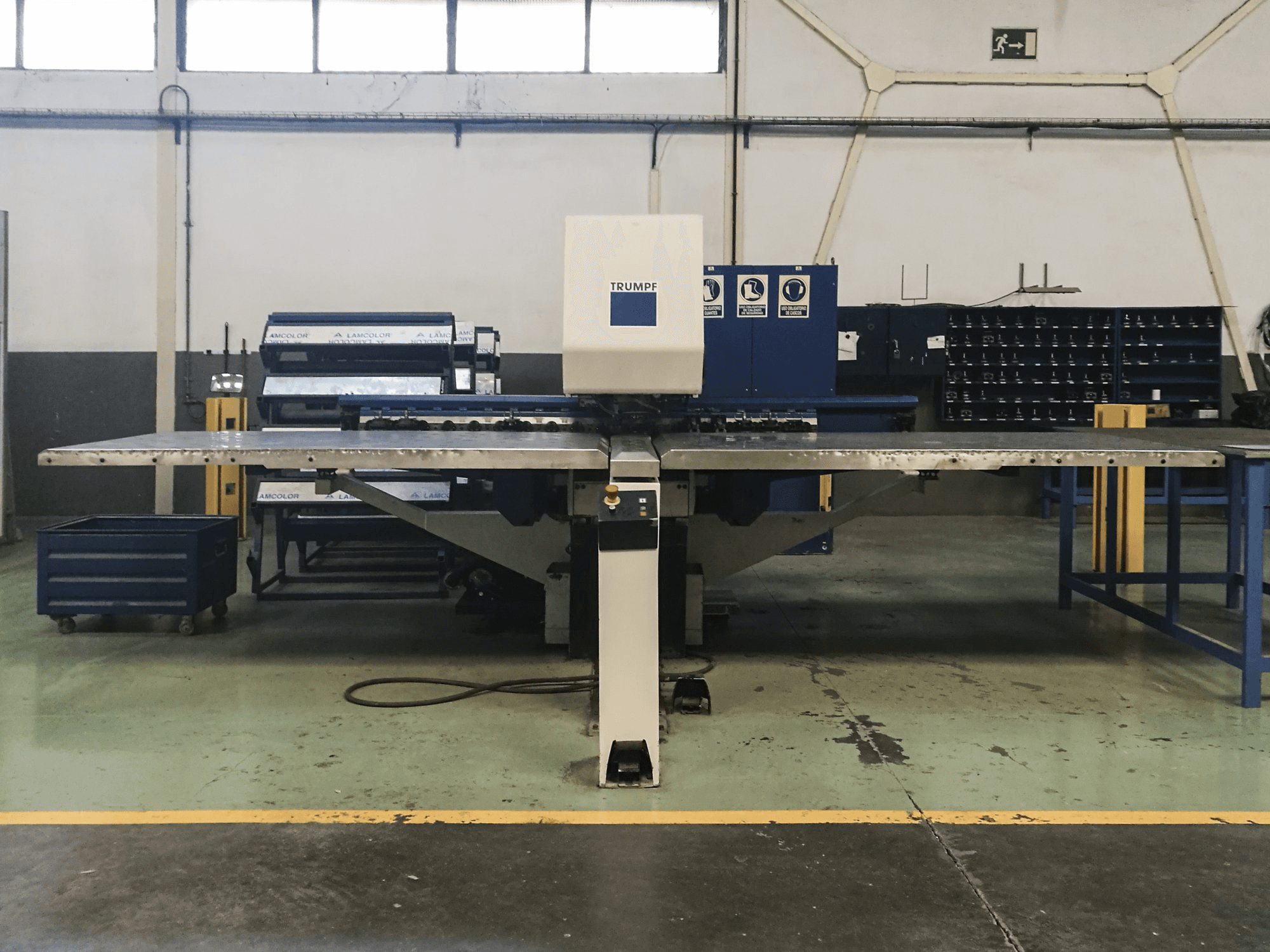 Trumpf Trumatic 200 Mašinos vaizdas iš priekio