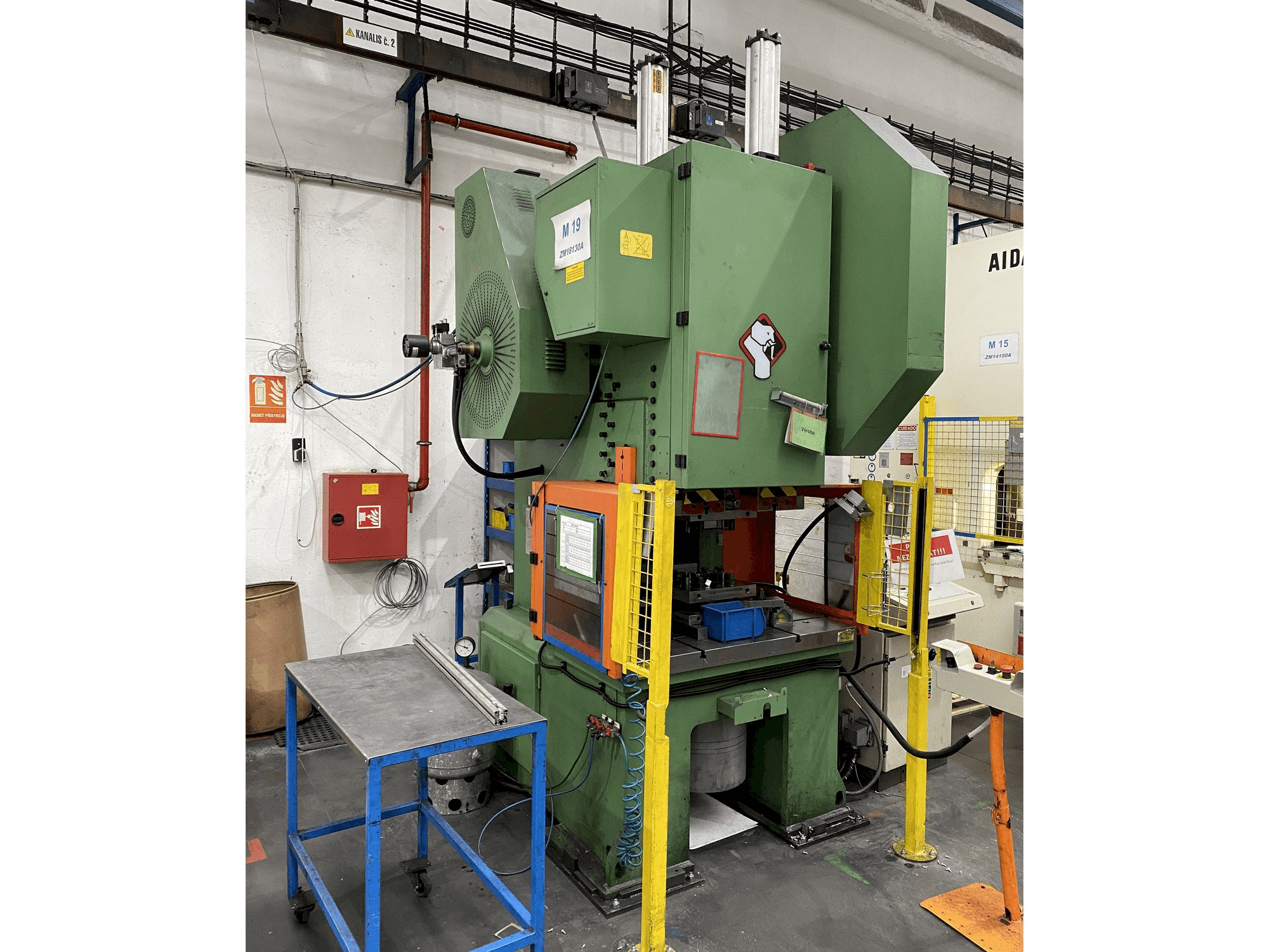 SANGIACOMO T 130R CE Mašinos vaizdas iš priekio