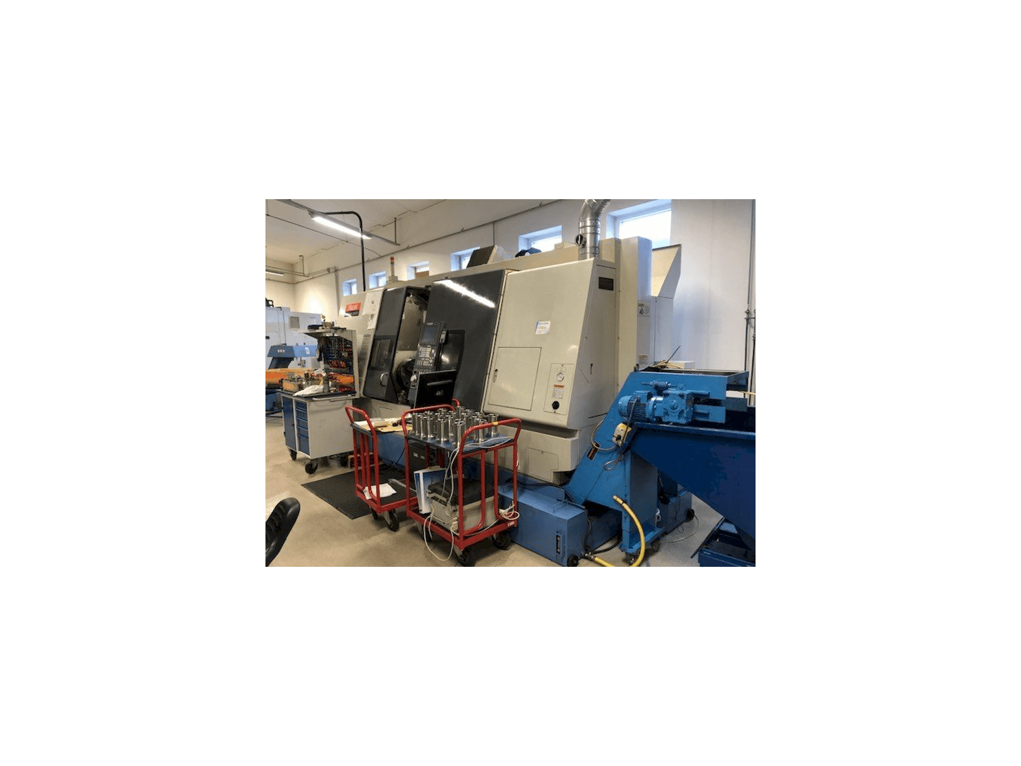 Mazak Integrex 300SY Mašinos vaizdas iš priekio